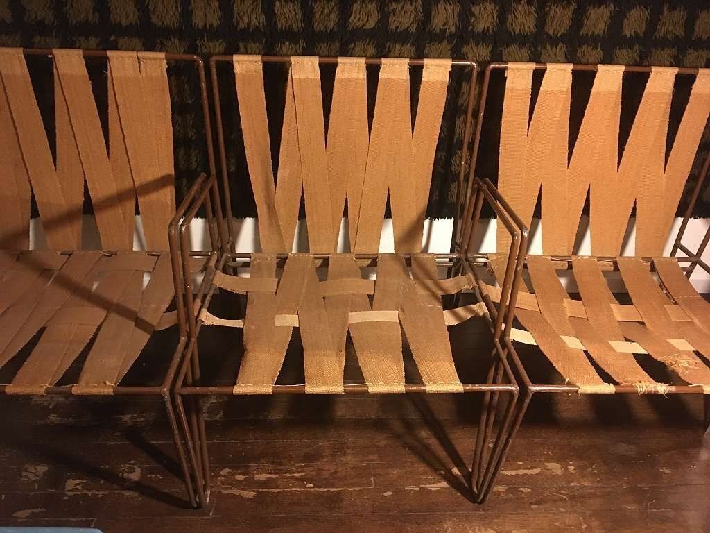 Sculptural Iron Chairs, 1930s, Set Of 3 photo furniture