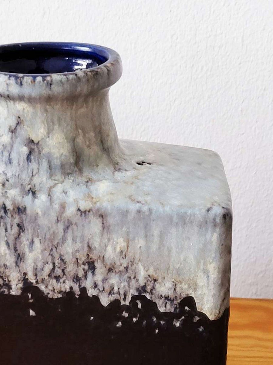 Mid Century Modern Fat Lava Vase From Scheurich Keramik, 1960s photo buy