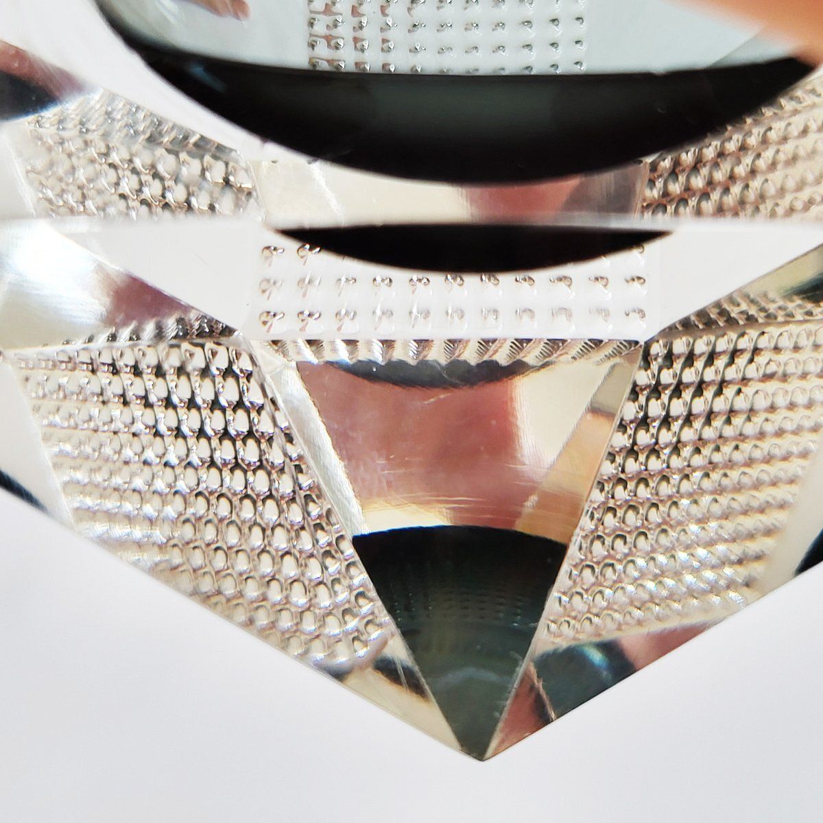 Mid Century Italian Murano Glass Bowl Attributed To Flavio Poli For Seguso, 1960s photo vinterior
