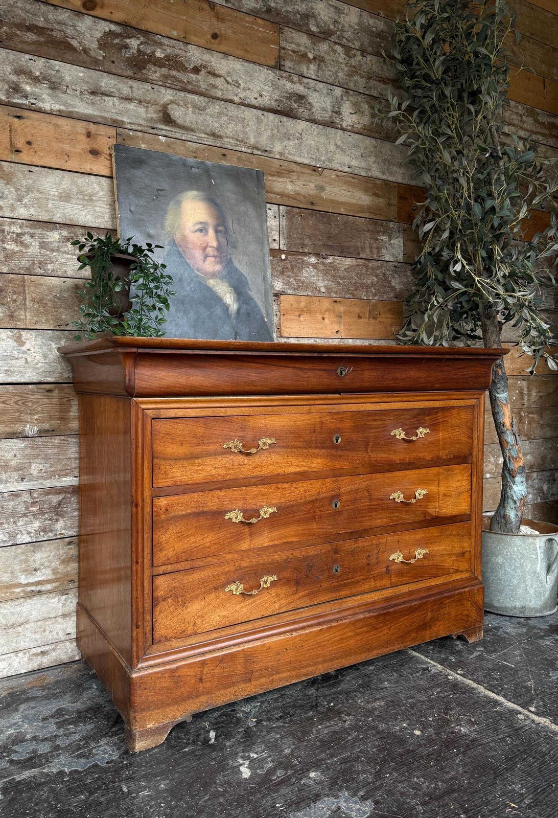 Stunning Louis Philippe Chest Of Drawers photo for sale