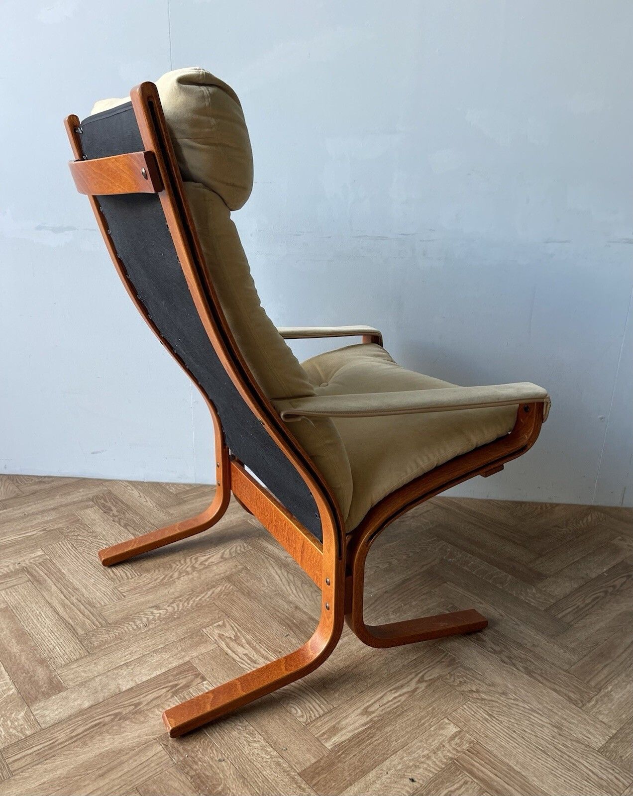 Siesta Chair Ingmar Relling Westnofa Ekornes Vintage Mcm Lounge Armchair photo furniture