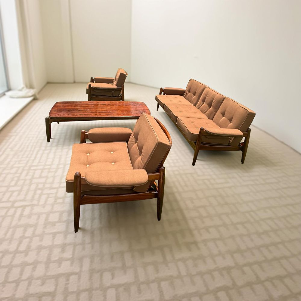 Mid Century Danish Modern Lounge Set In Rosewood By Arne Vodder, 1960s photo buy