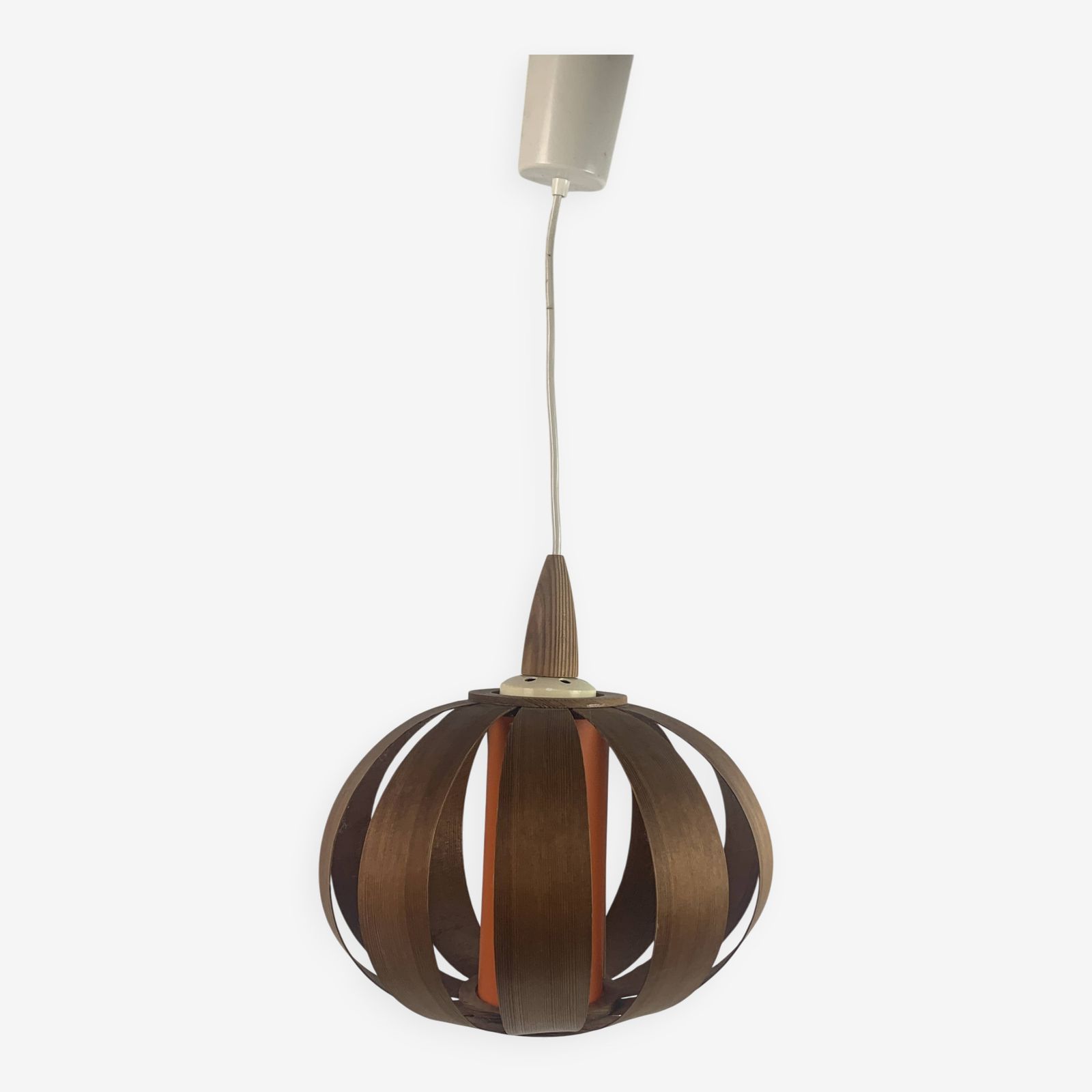 Midcentury Space Age Ufo Mushroom Pendant, Style Of Hans Agne Jakobsson
