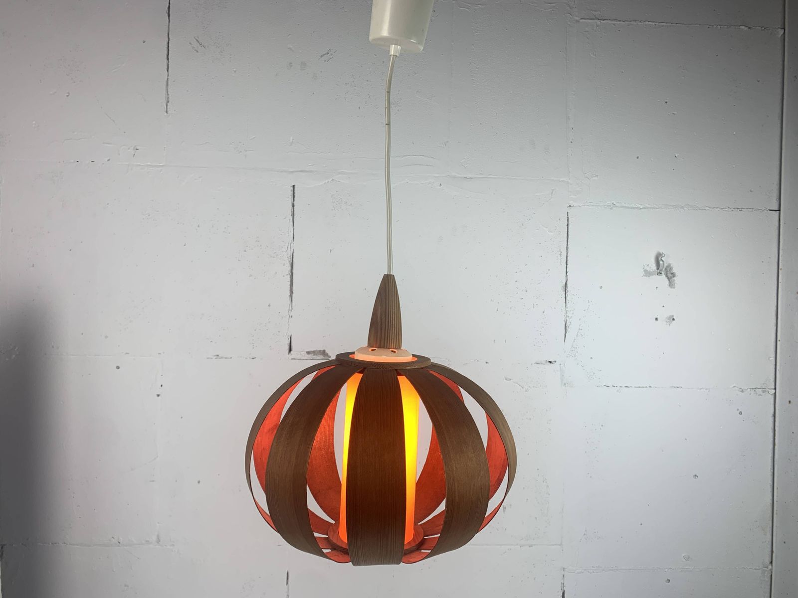 photo furniture Midcentury Space Age Ufo Mushroom Pendant, Style Of Hans Agne Jakobsson