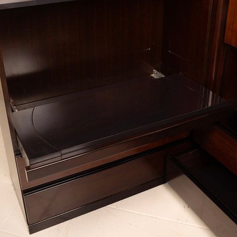 Furniture Pair Of S11 Cabinets And Bars By Angelo Mangiarotti For Sorgente Dei Mobili photo