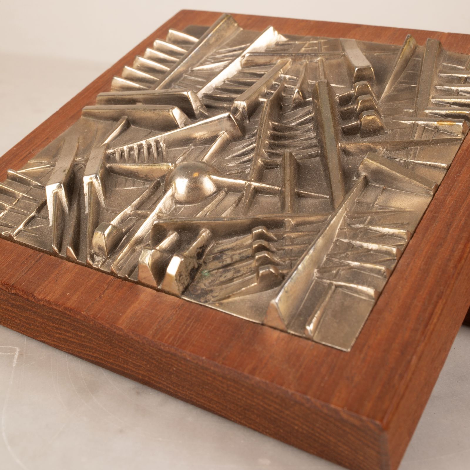 photo for sale Arnaldo Pomodoro's Box For Edizioni Ars D, Milan