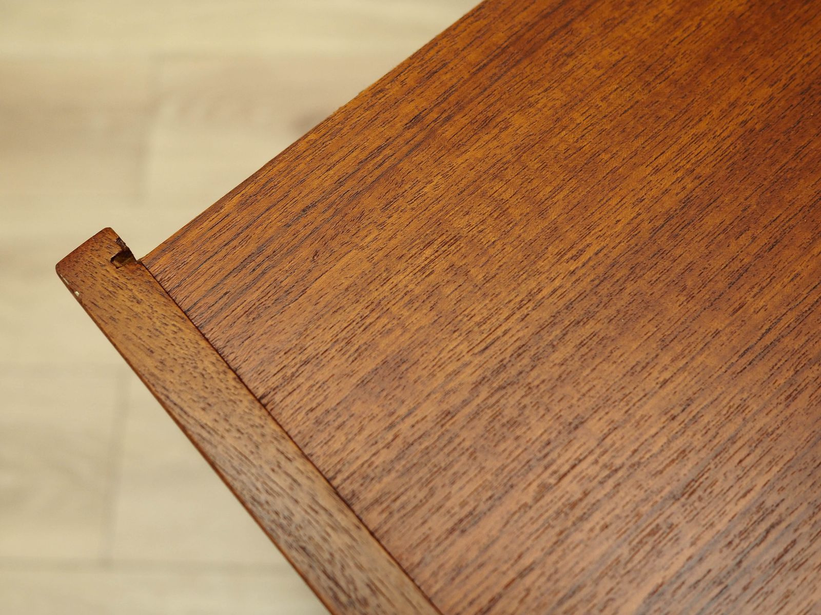 Teak Cabinet, Danish Design, 1970s, Production: Denmark photo vintage