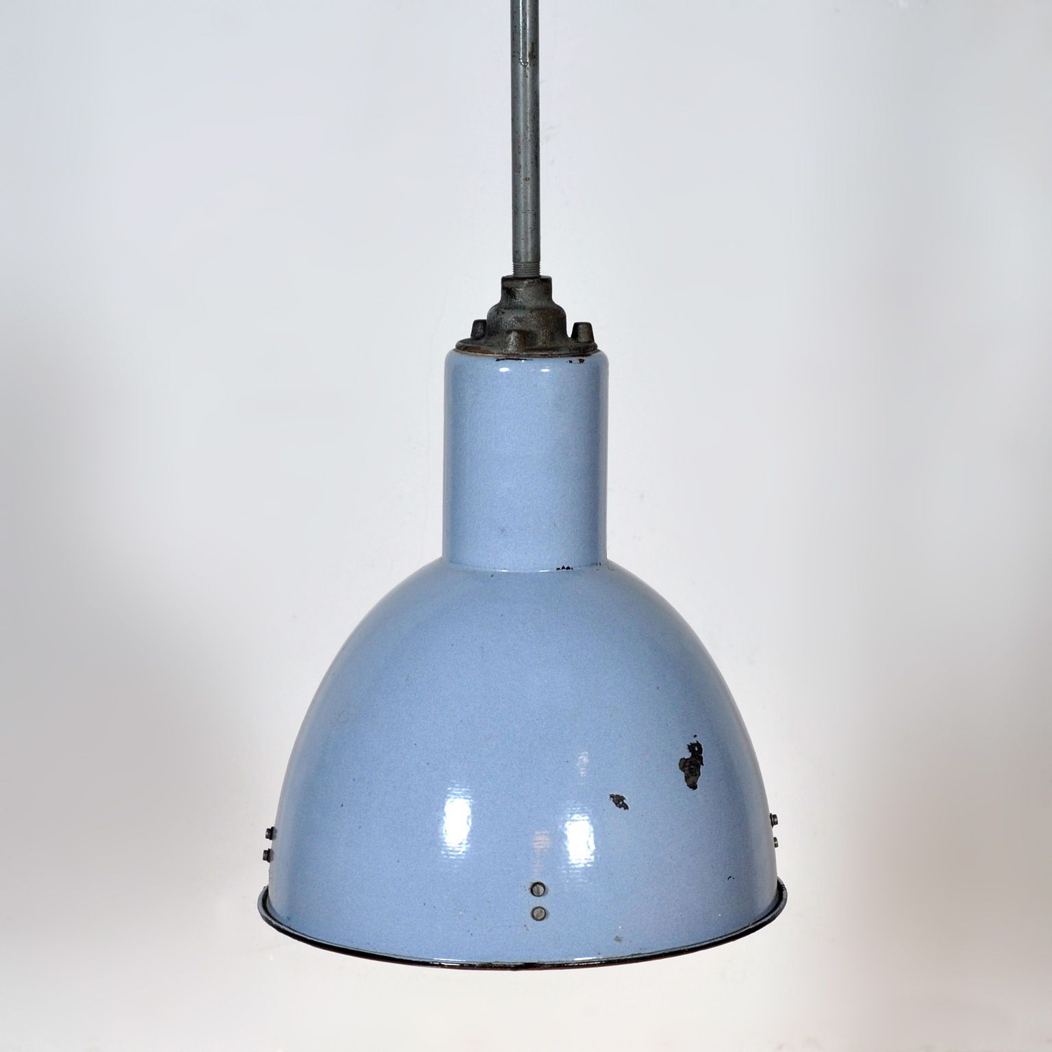 Industrial Pendant Lamp, 1950s photo Lighting