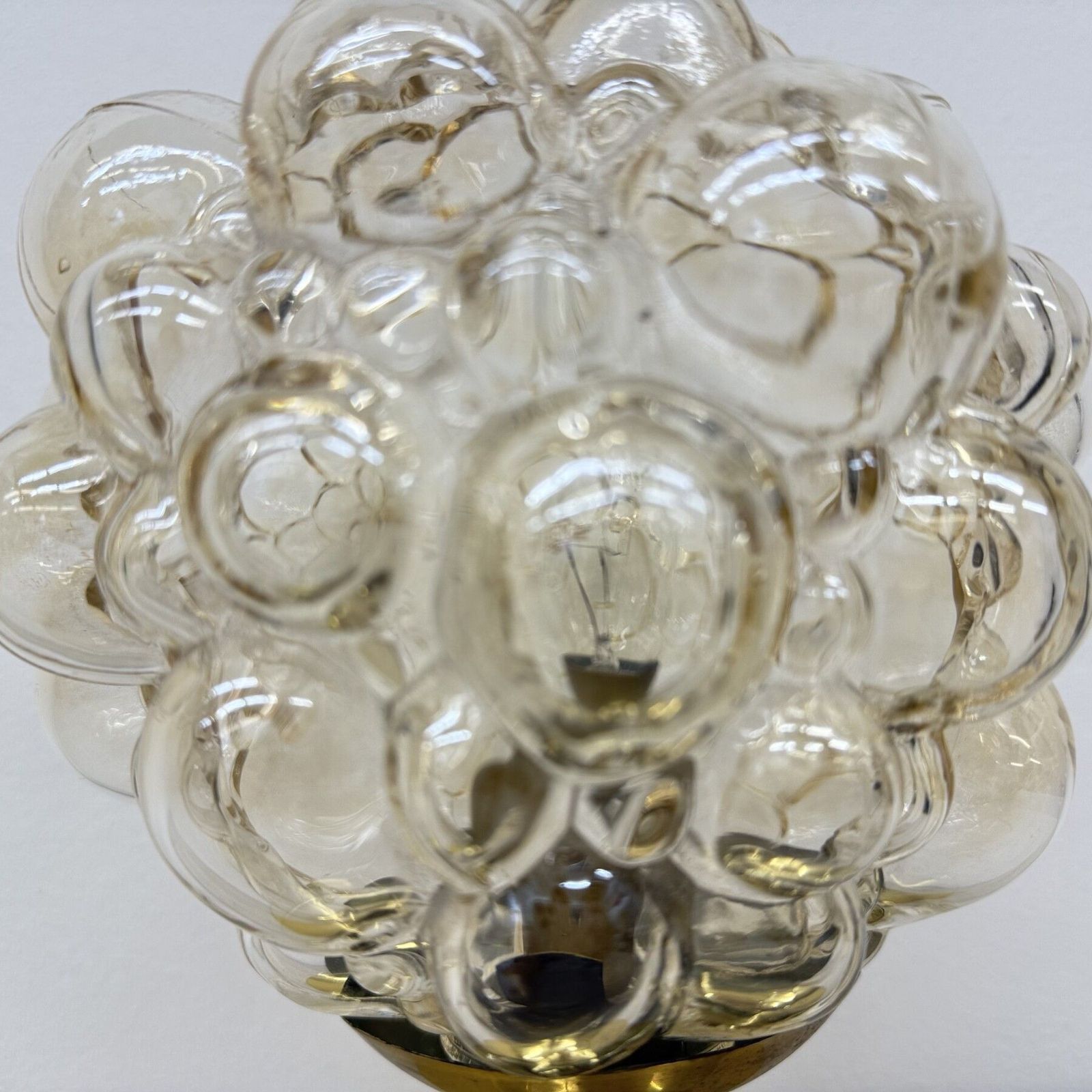 Helena Tynell Glass Bubble Tafellamp, Jaren 1970 photo Verlichting