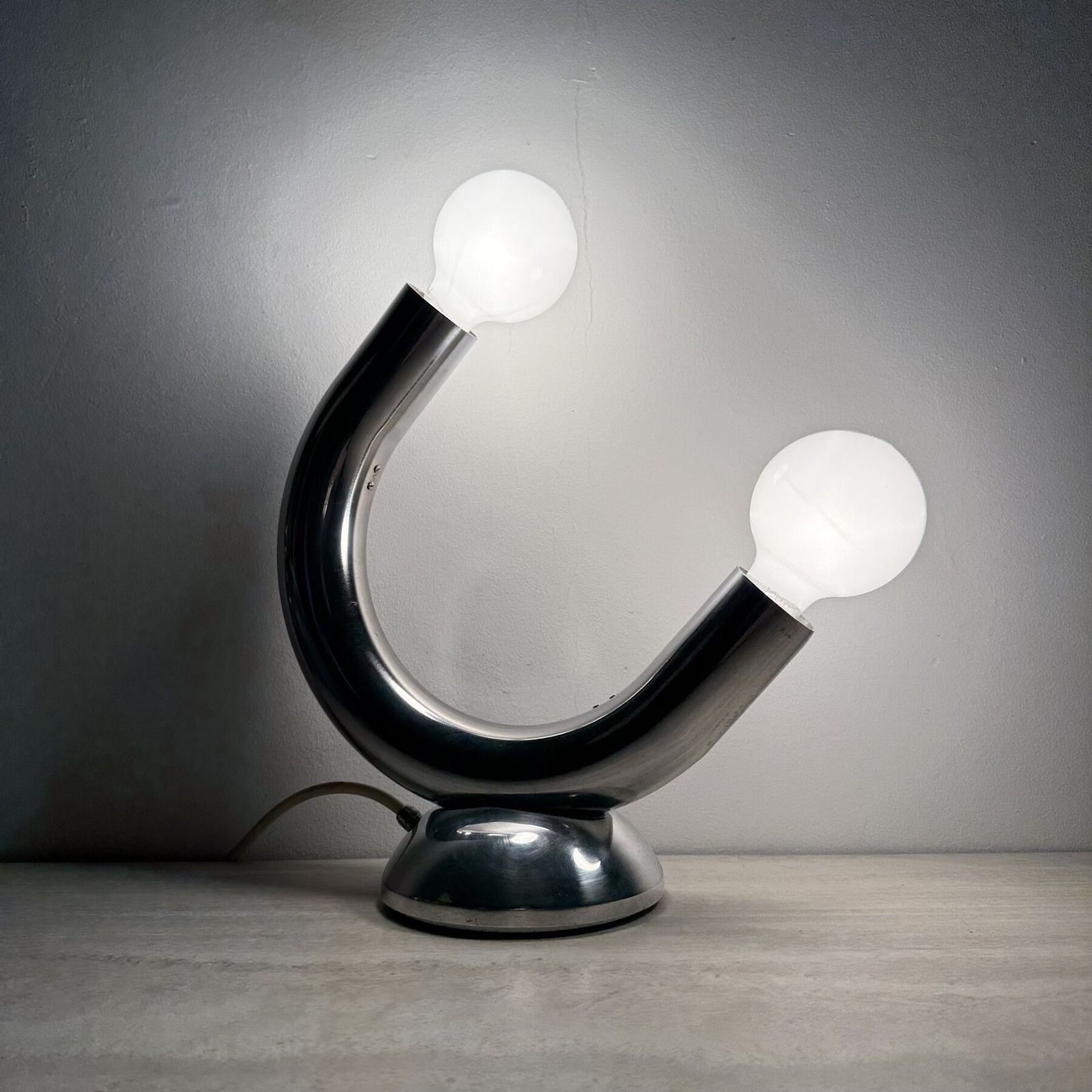 Mid Century Sculptural Table Lamp , 1970s photo furniture