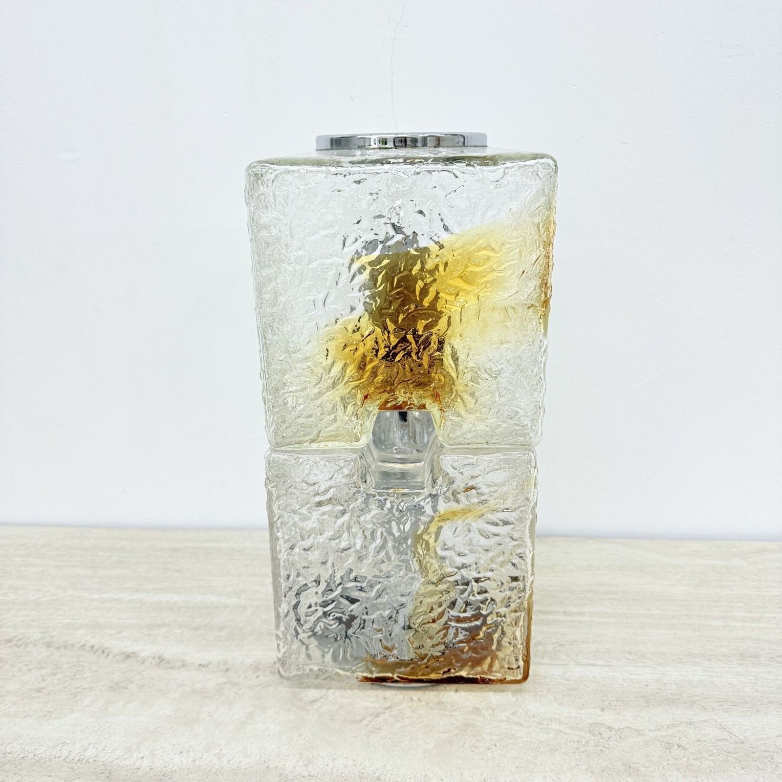 Murano Glazen Tafellamp Van Toni Zuccheri Voor Mazzega, Jaren 1970 photo buy