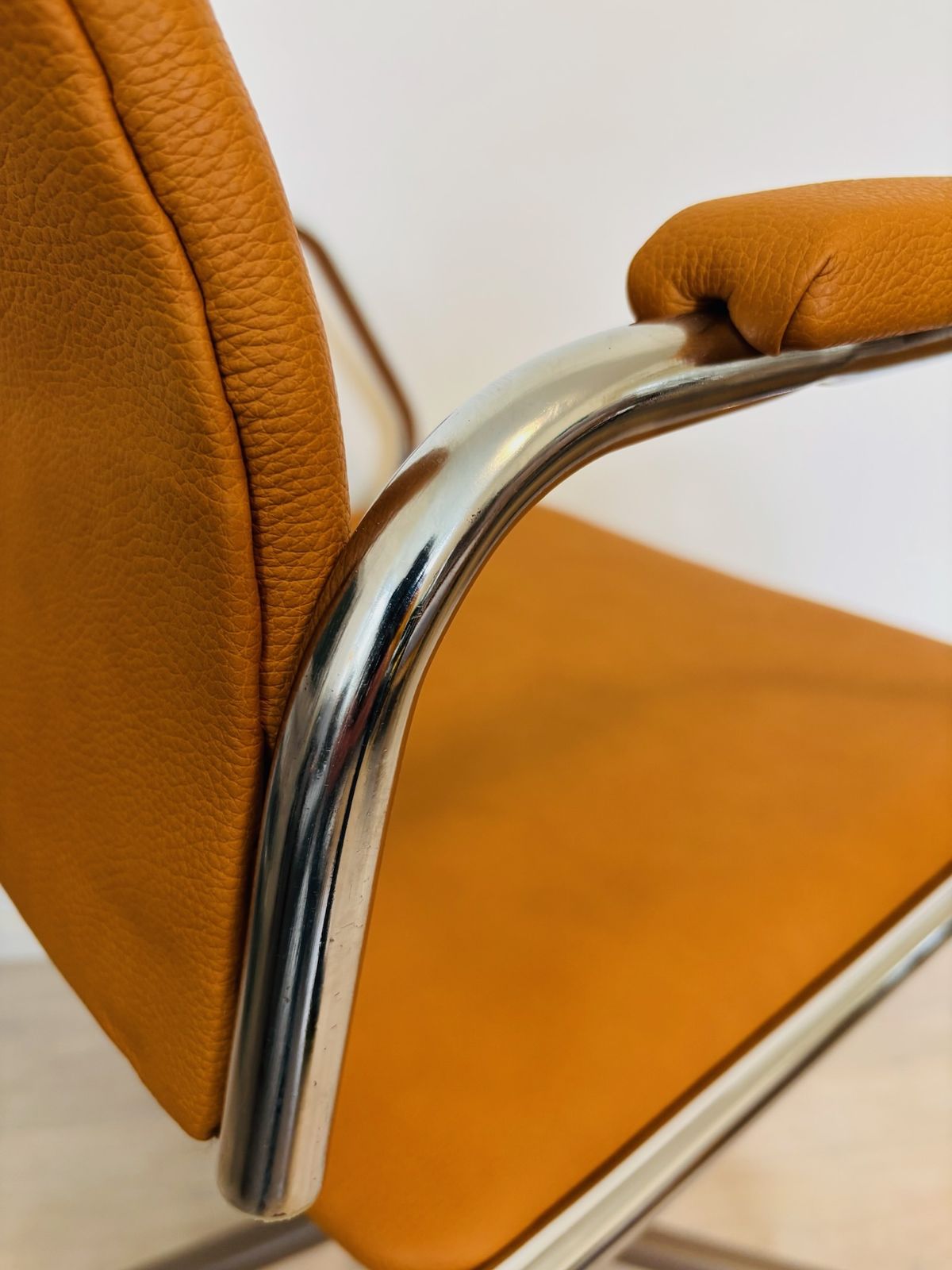 Vintage Dijon Mustard Office Chair By Kovona Model K 380, Czechoslovakia 1970’s photo buy
