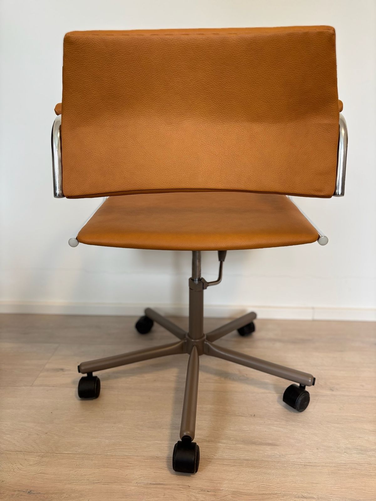 photo for sale Vintage Dijon Mustard Office Chair By Kovona Model K 380, Czechoslovakia 1970’s