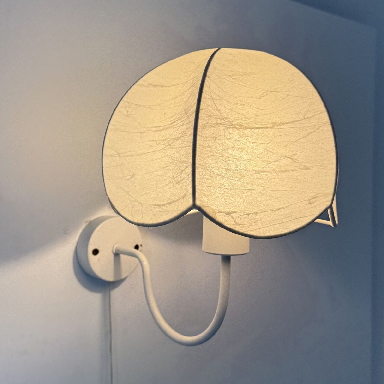 520.0 Hans Agne Jakobsson Ab Markaryd Wandlamp Cocoon, Jaren 1970 photo