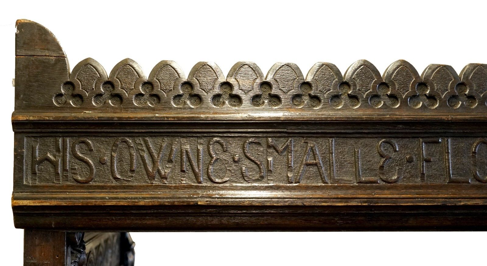 Furniture Important Bishop James Stanley 1508 King Henry VII English Oak Tudor Tester Bed photo