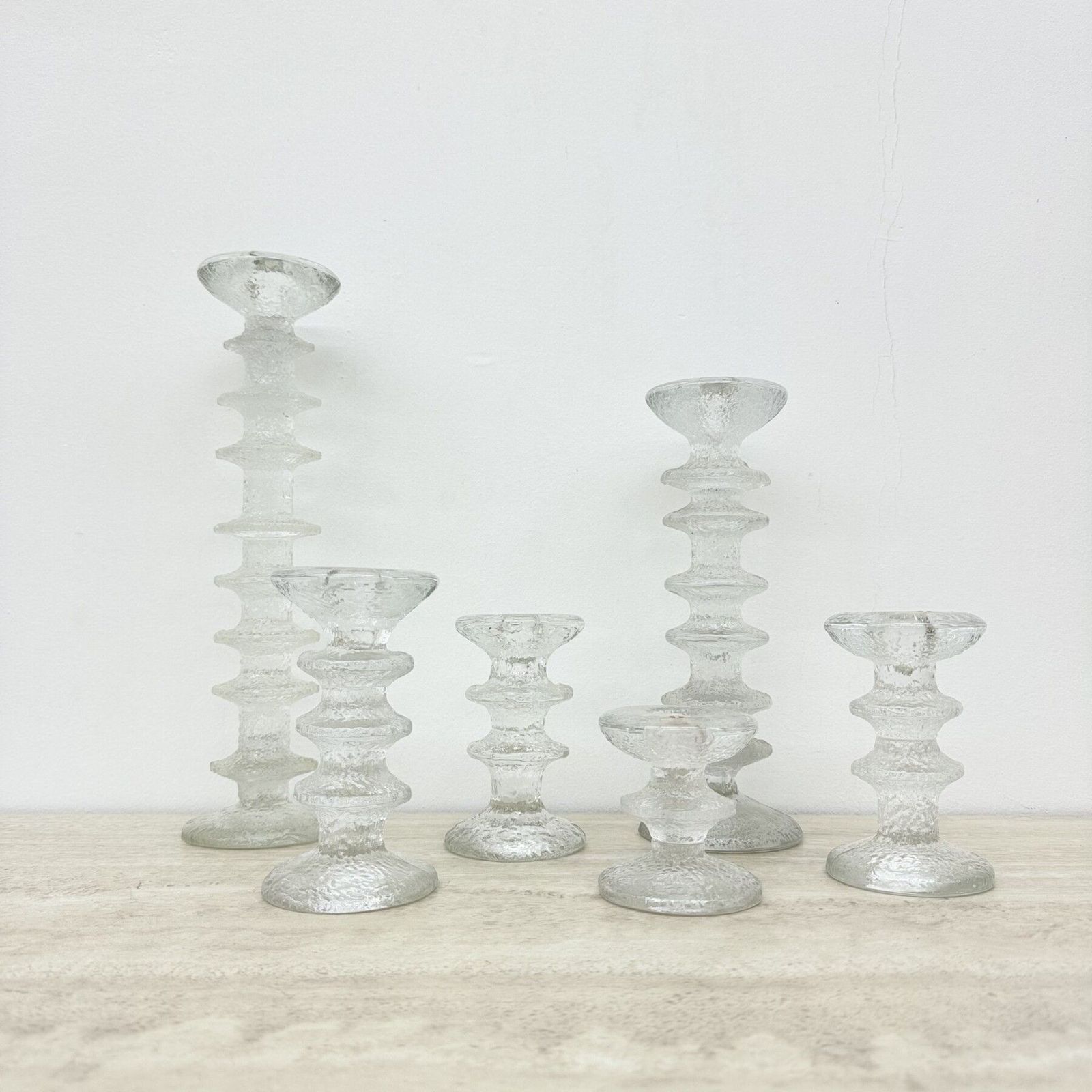 Set Of 6 Candle Holders By Timo Sarpaneva For Iittala , 1970s photo furniture