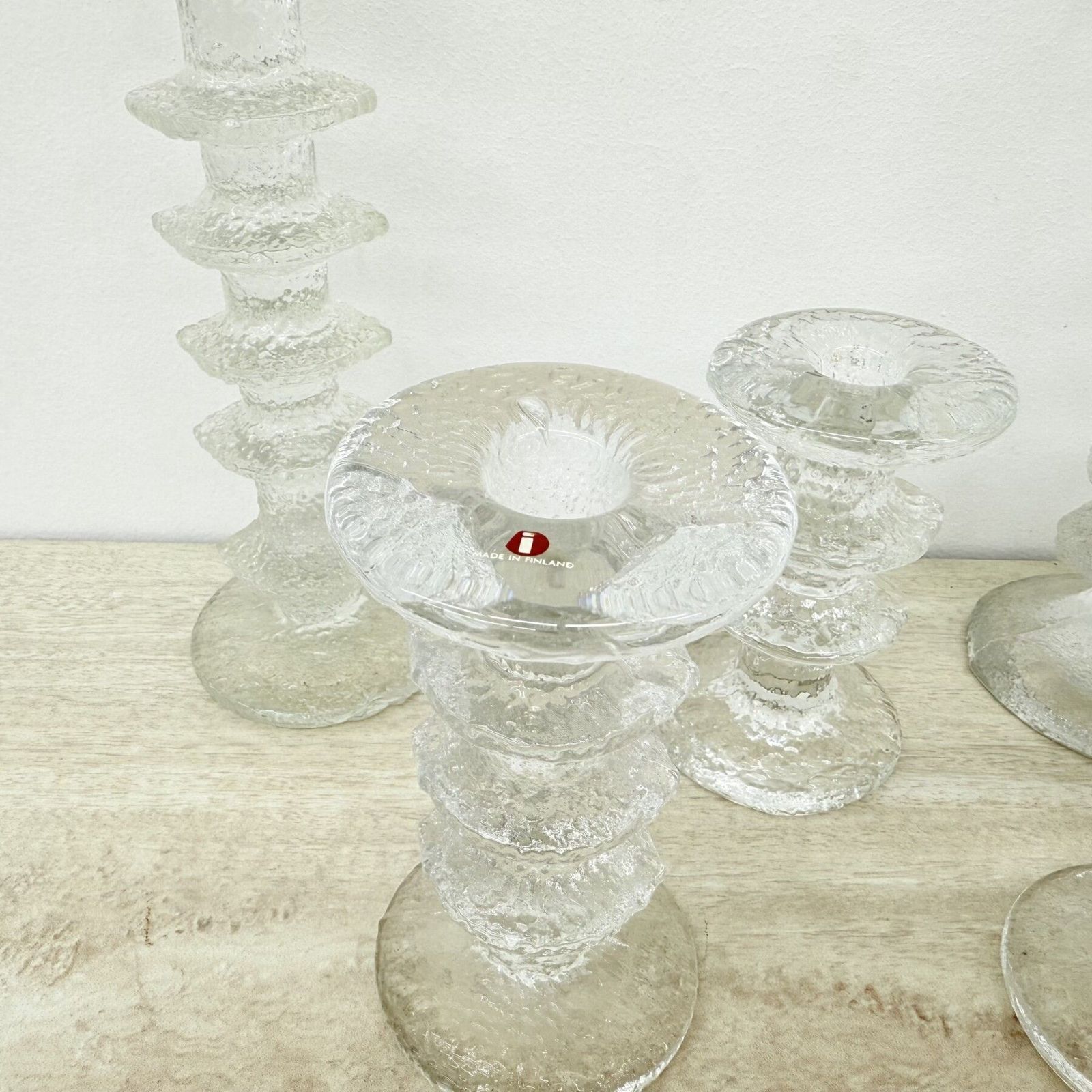 Set Of 6 Candle Holders By Timo Sarpaneva For Iittala , 1970s photo buy