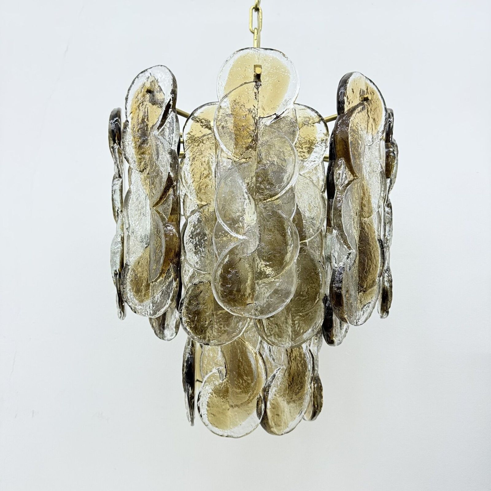 Grote Citrus Plafondlamp Van J.T. Kalmar, Jaren 1970