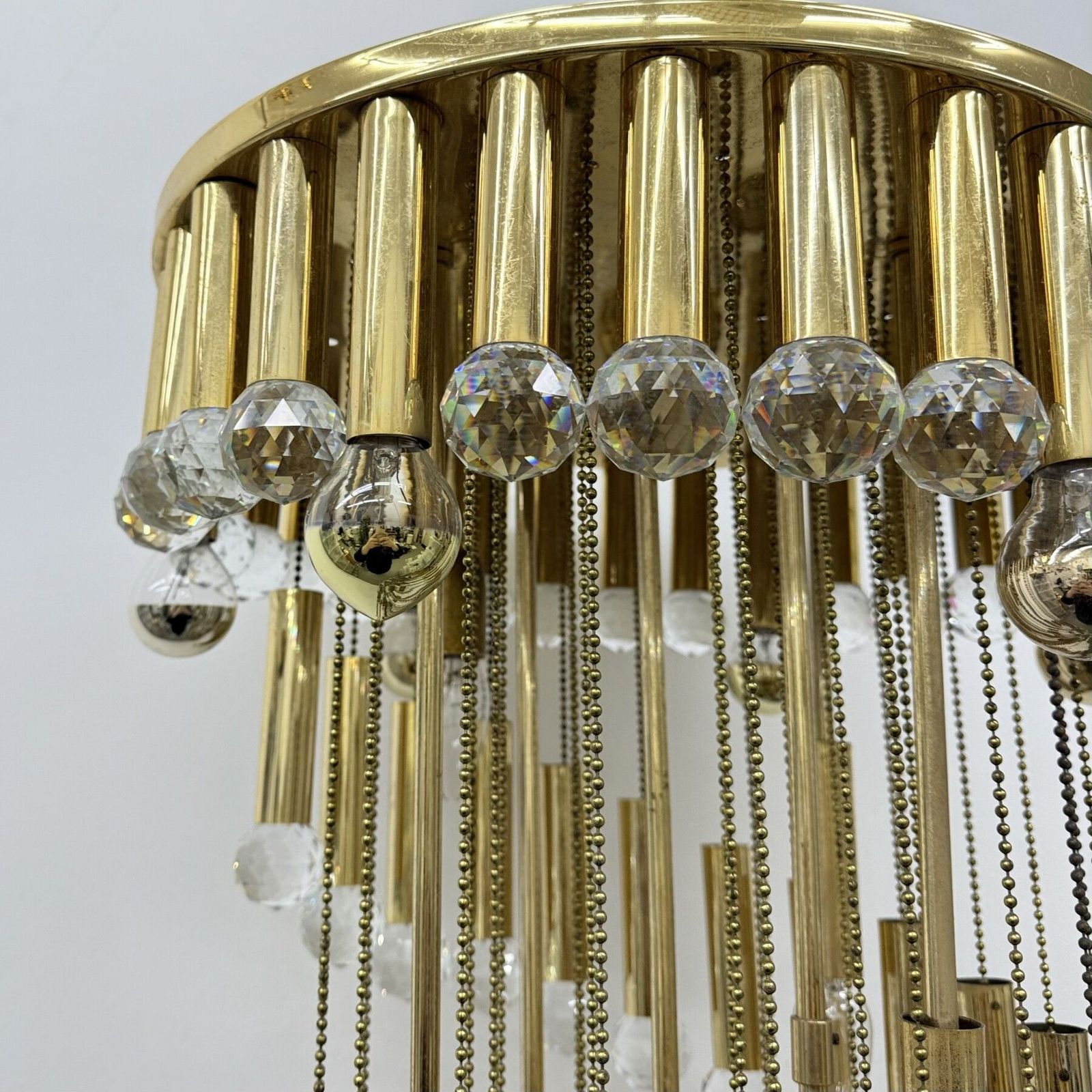 Mid Century Design Hanglamp Van Ernst Palme, Duitsland, Jaren 1970 photo for sale