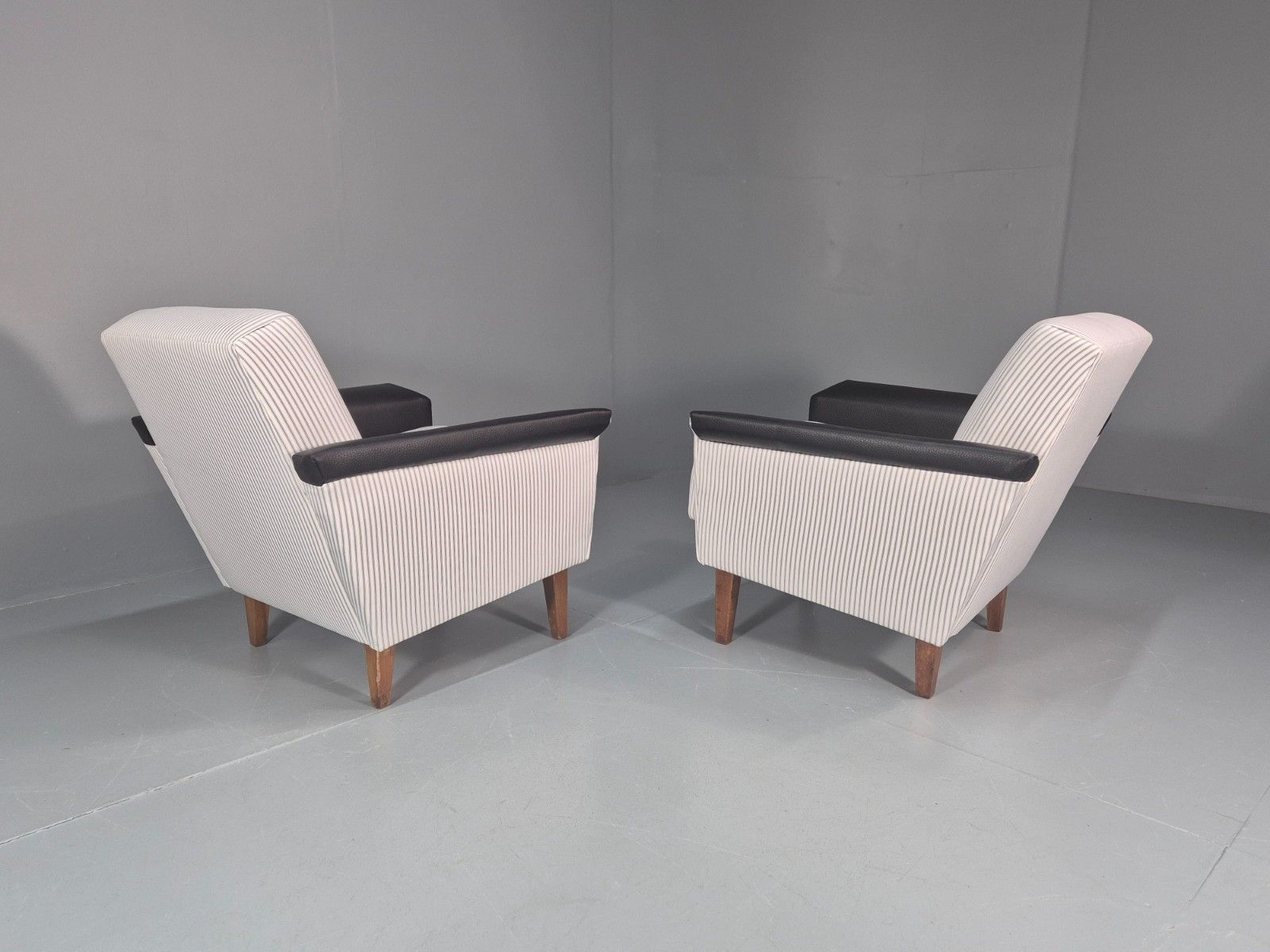 1200.0 2 Mid Century Lounge Chairs Vintage Danish 1950s New Upholstery  Eb10982 Mnor photo