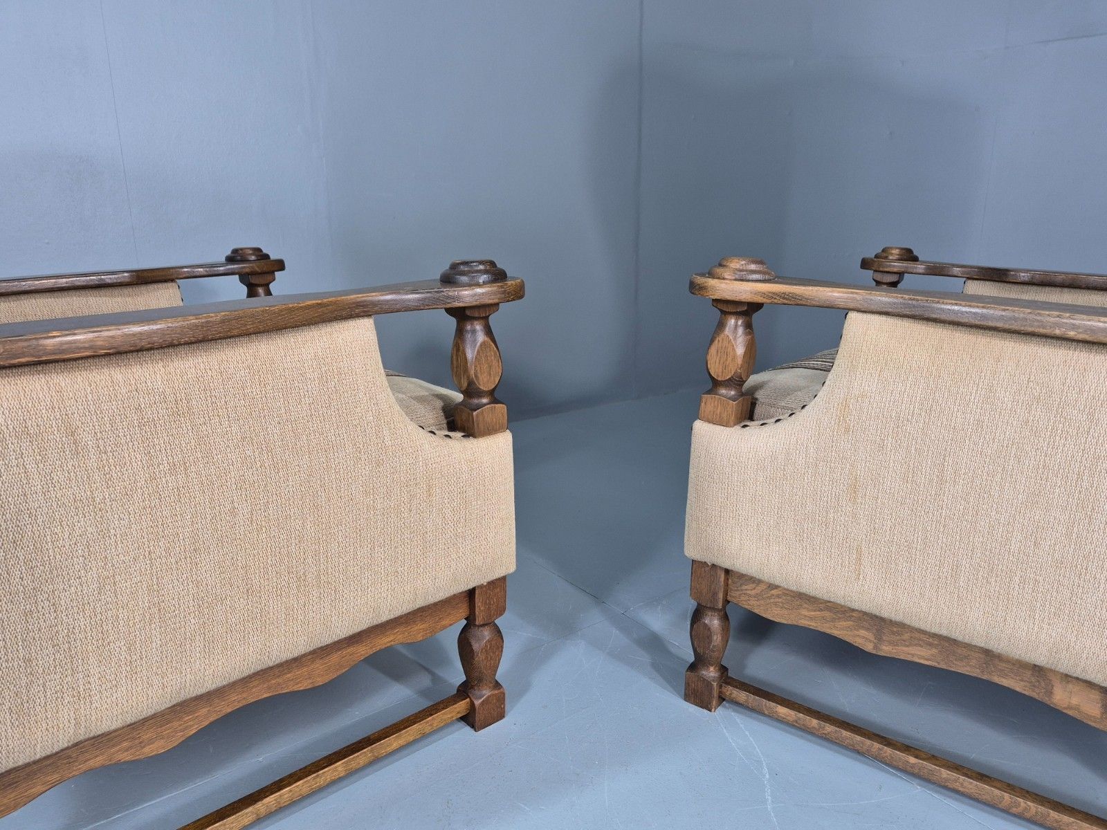 photo buy 2 Retro Lounge Chairs Danish 1970s Design Kjaernulf Stylings  Eb10781 Vclo