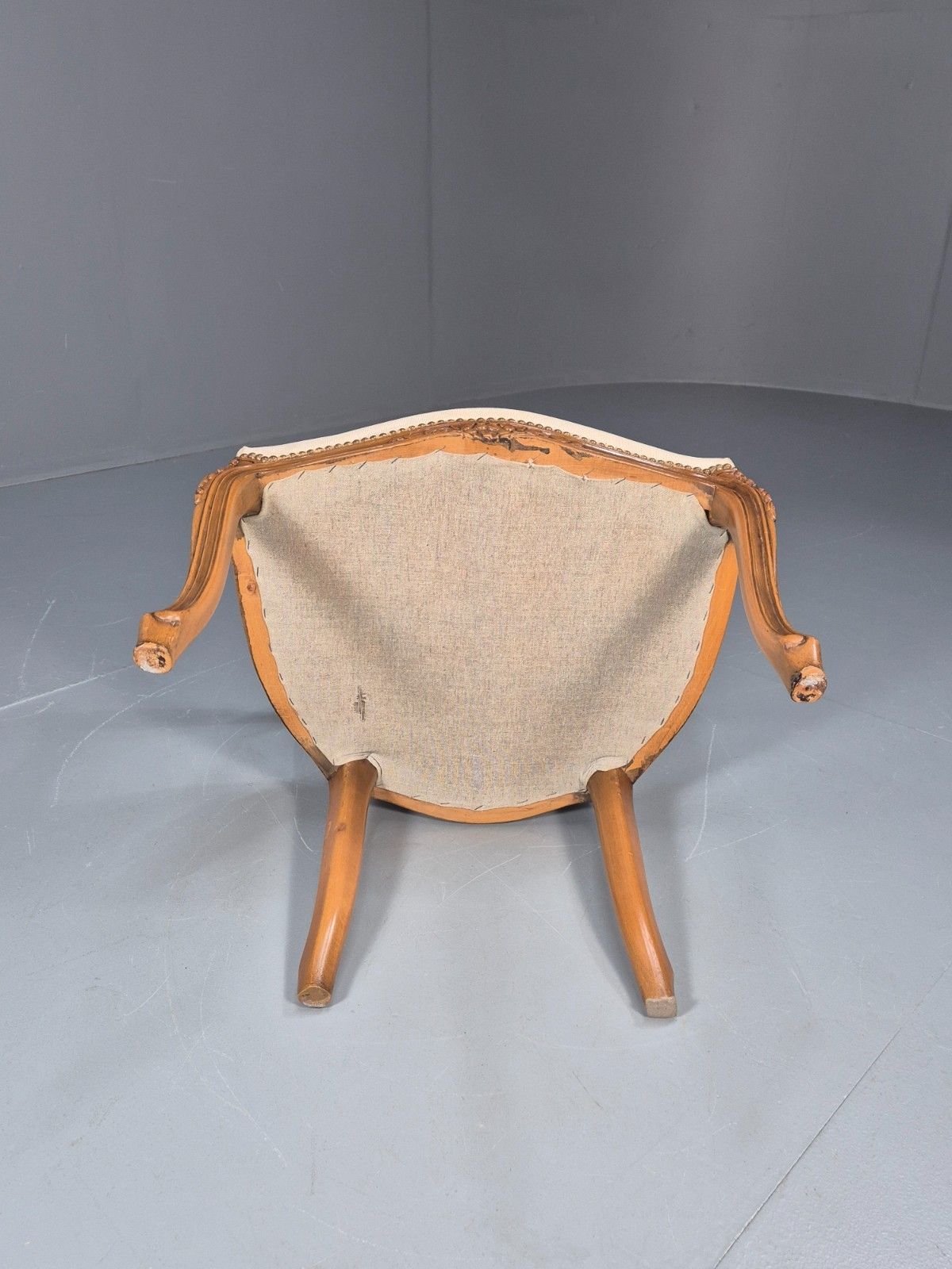 photo vinterior Vintage Rococo Lounge Chair 1960s Danish Retro Repro Eb10734 Vclo