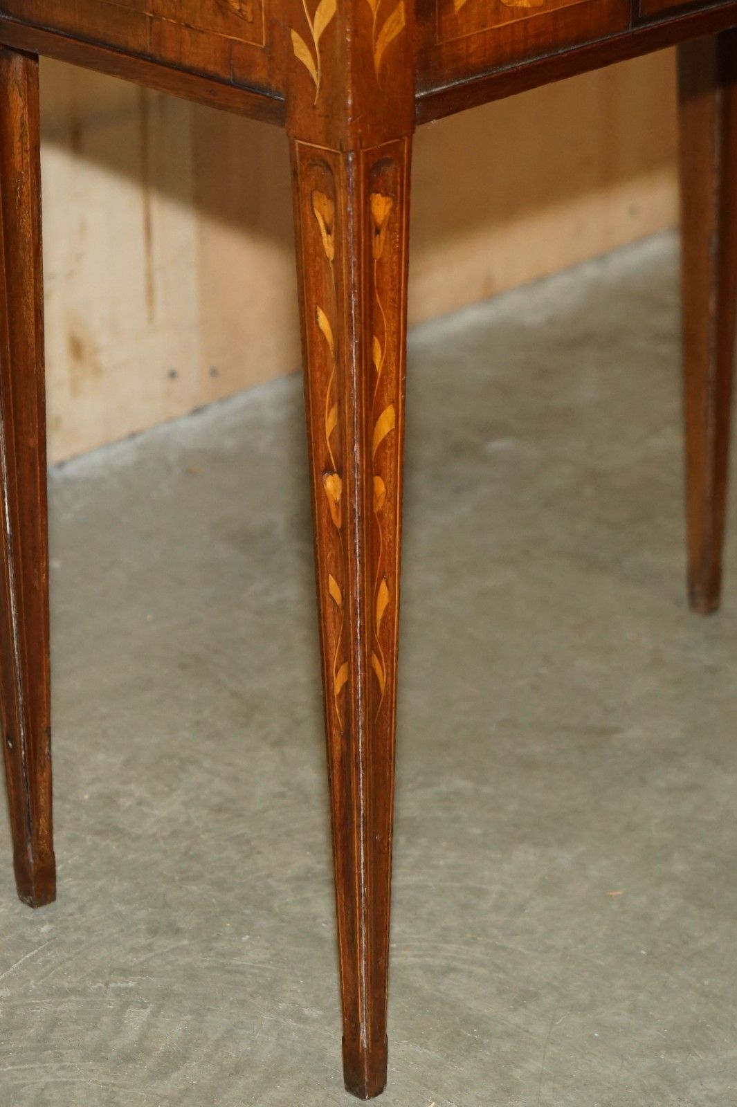 Fully Restored Circa 1800 Dutch Marquetry Inlaid Chess Poker Games Cards Table photo vinterior
