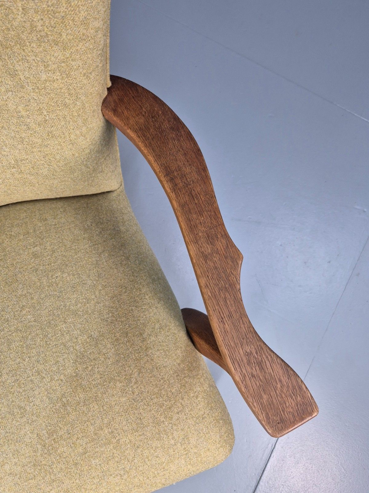 Vintage Danish Lounge Chair Kjaernulf Style New Upholstery  1970s Eb6439 Mnor photo Furniture