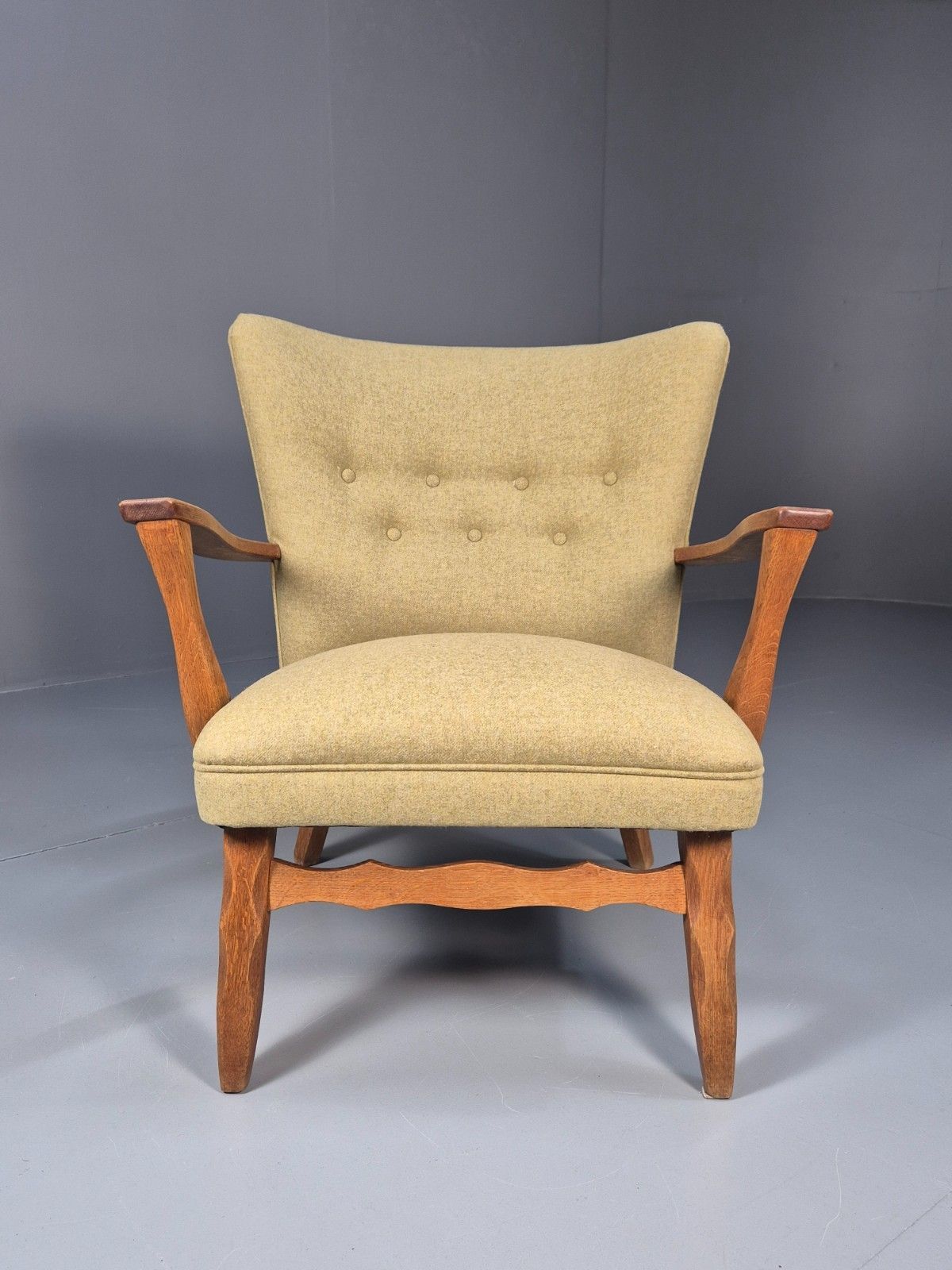 Vintage Danish Lounge Chair Kjaernulf Style New Upholstery  1970s Eb6439 Mnor photo 575.0