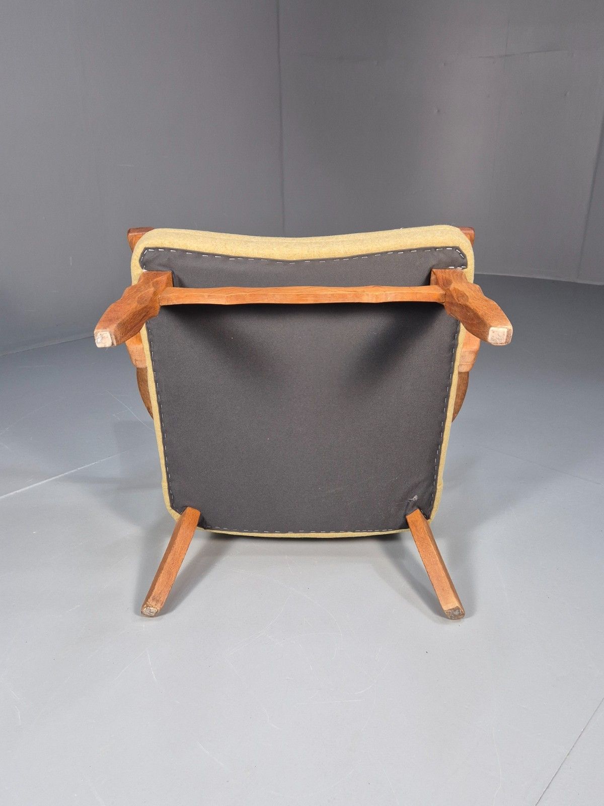 575.0 Vintage Danish Lounge Chair Kjaernulf Style New Upholstery  1970s Eb6439 Mnor photo