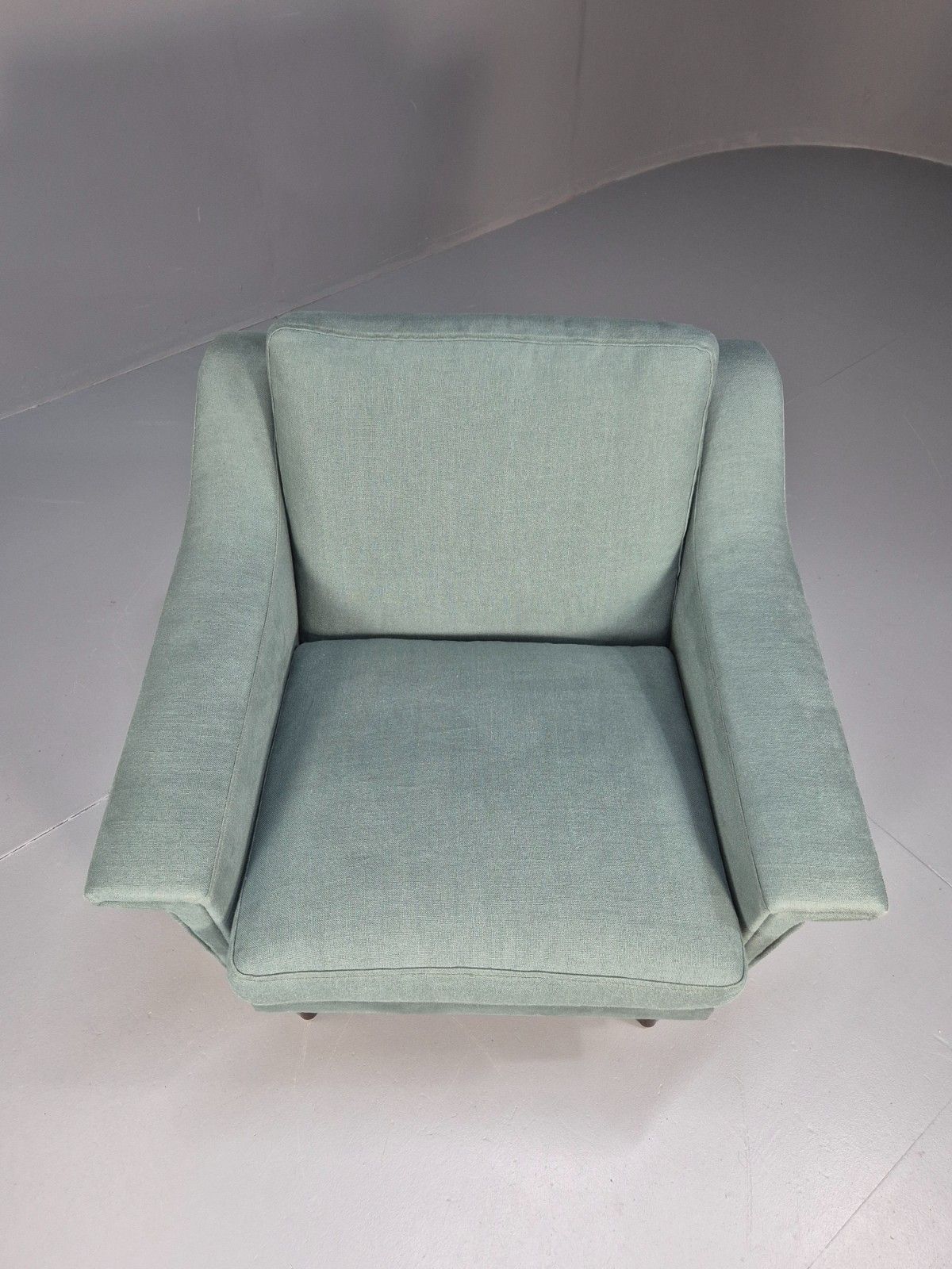 Vintage Danish Lounge Chair New Upholstery 1960s Retro Eb6538 Mnor photo Furniture