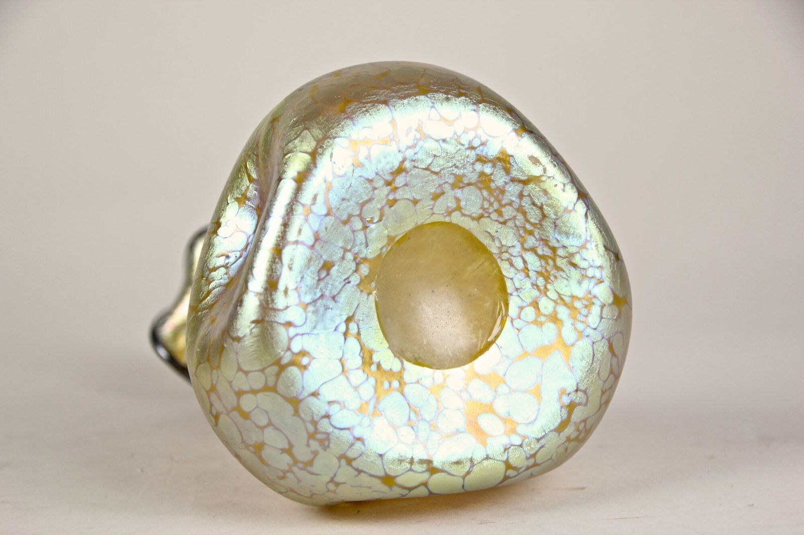 photo for sale 19th Century Art Nouveau Loetz Glass Vase   Decor Candia Papillon, Cz Ca. 1898