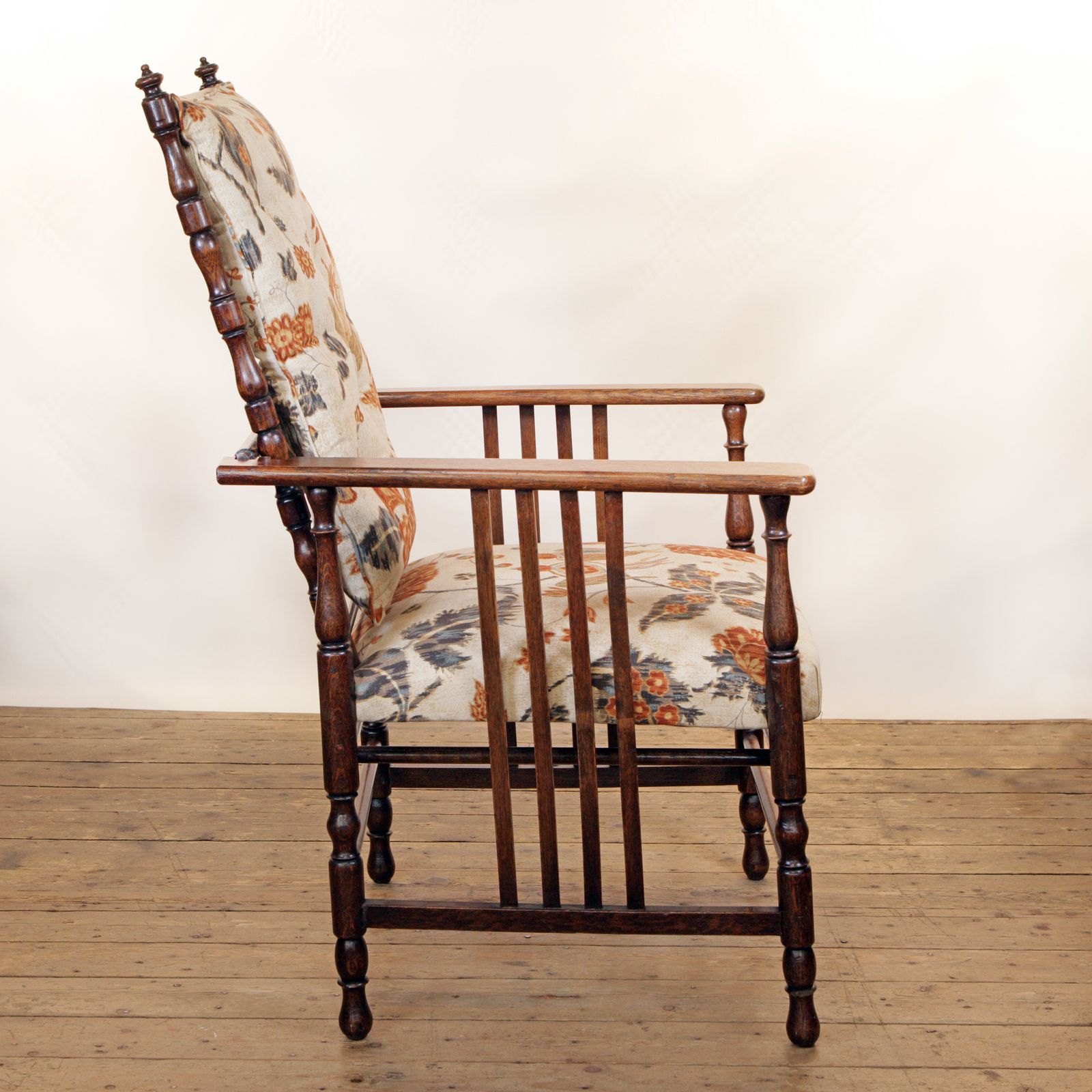 photo furniture An Arts & Crafts Oak Reclining Armchair Retailed By Shapland And Petter And Wylie & Lochhead