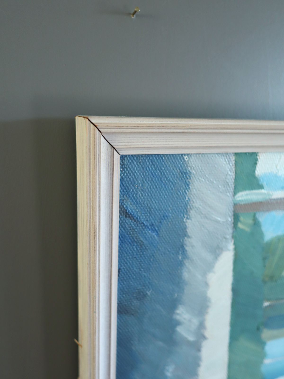 View Across The Lake Oil Painting photo buy