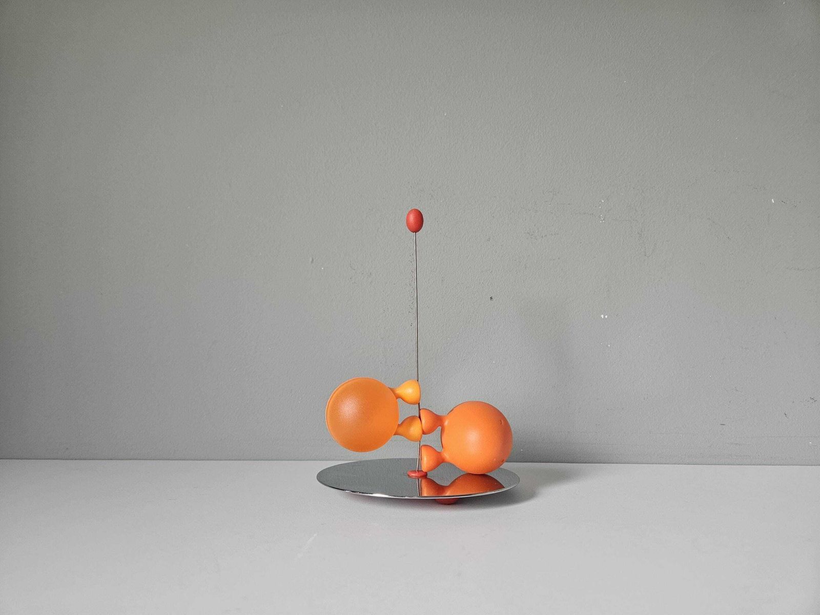 Vintage Alessi Lilliput Salt & Pepper Set: Italian Pop Modernist Design photo furniture
