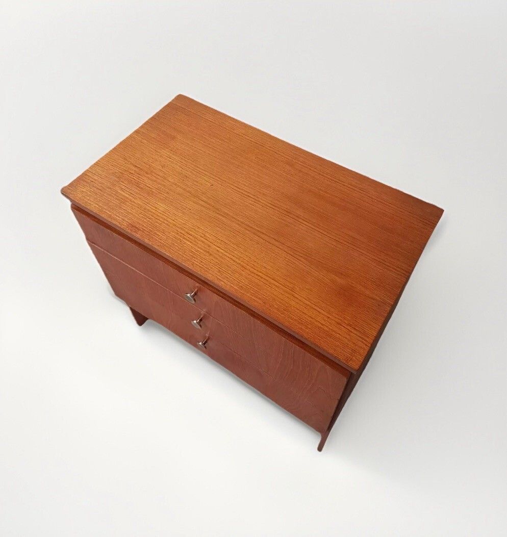 Vtg Mid Century Chest Of Drawers Retro Danish Retro photo Furniture