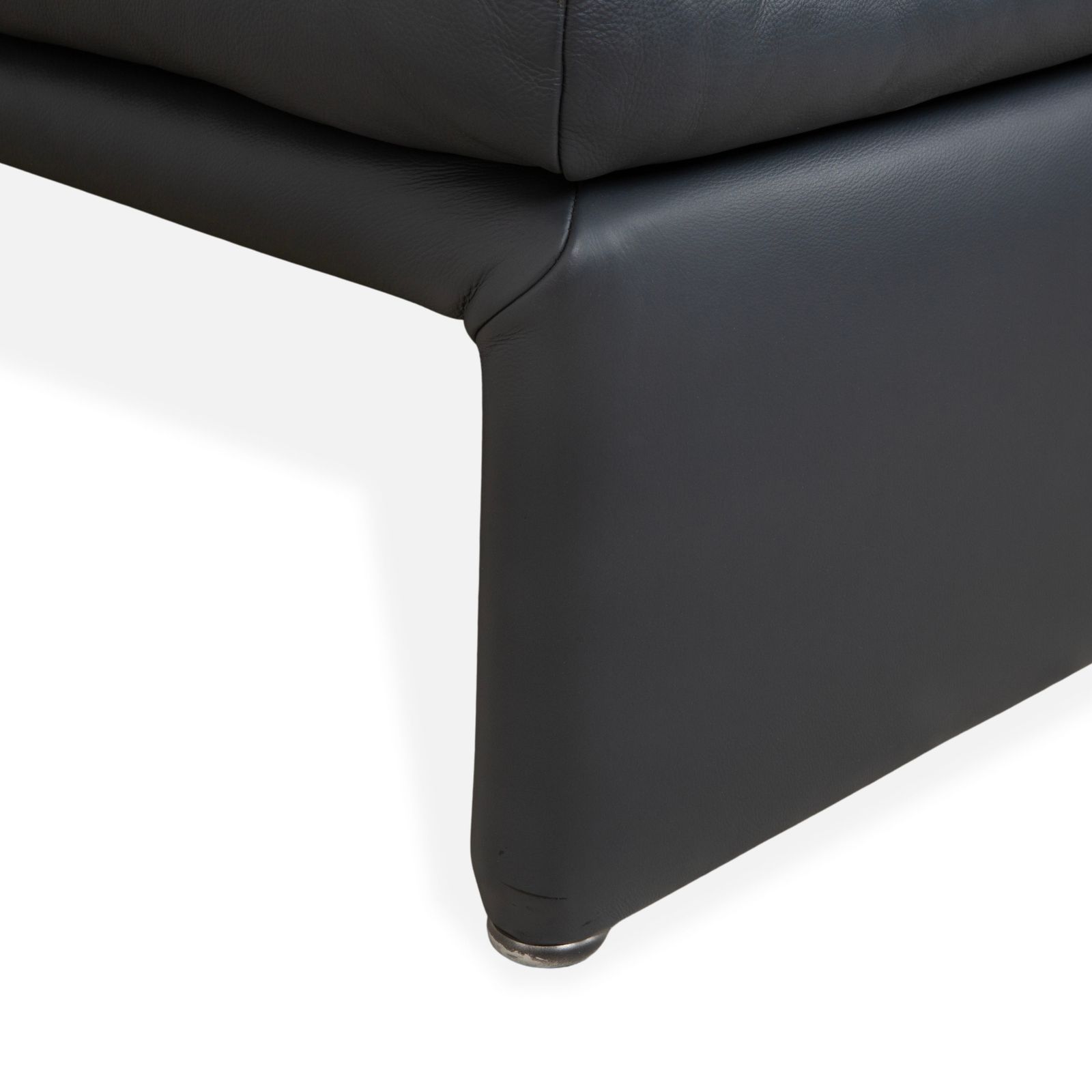 Koinor Raoul Leather Lounger Dark Grey Anthracite Electric Function photo buy