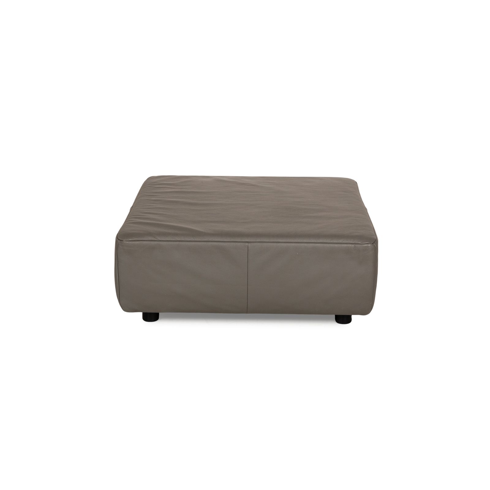 Freestyle Rolf Benz Leather Stool Grey photo vinterior