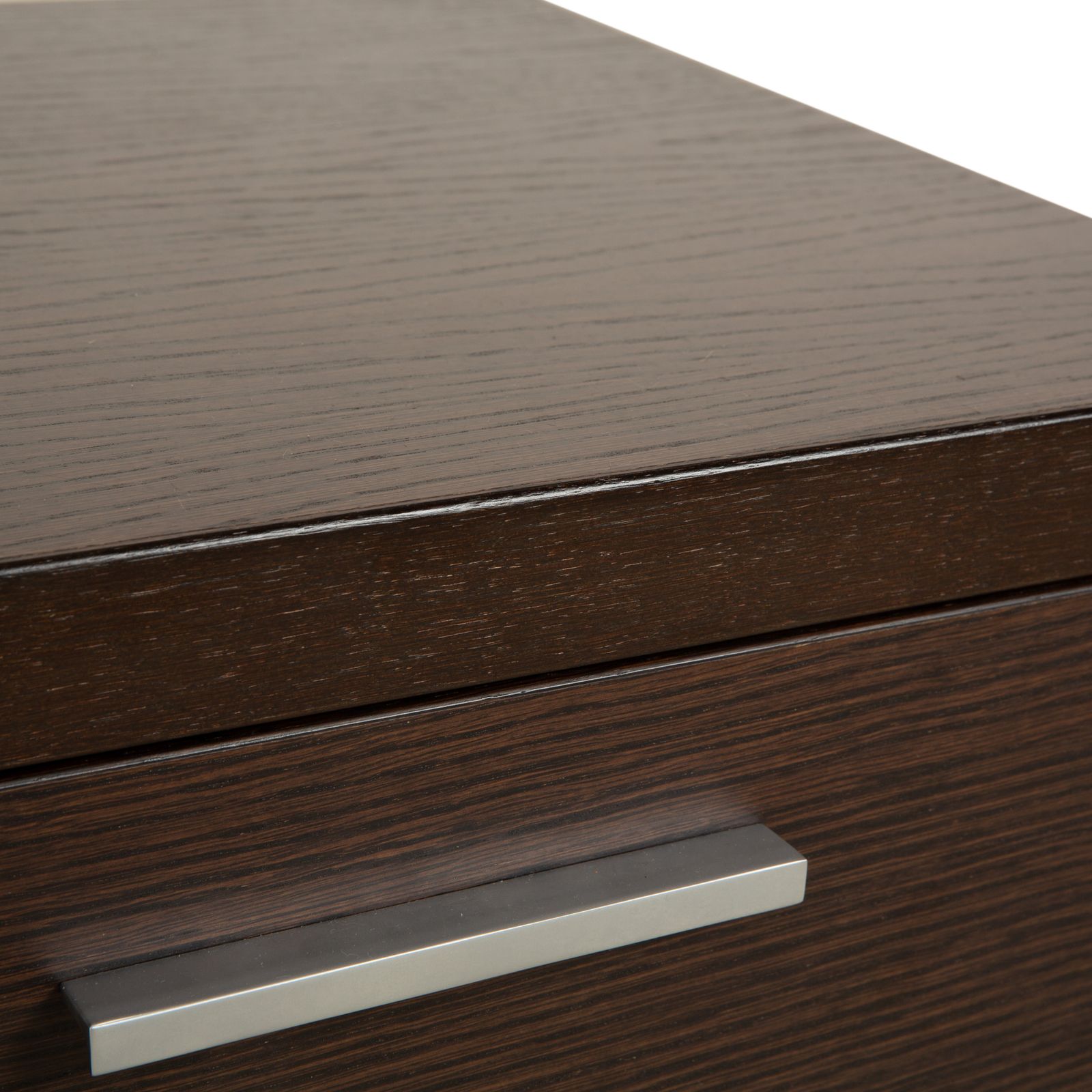 Hülsta Tamis Wood Leather Bed Dark Brown 160x200 Bedside Tables photo buy