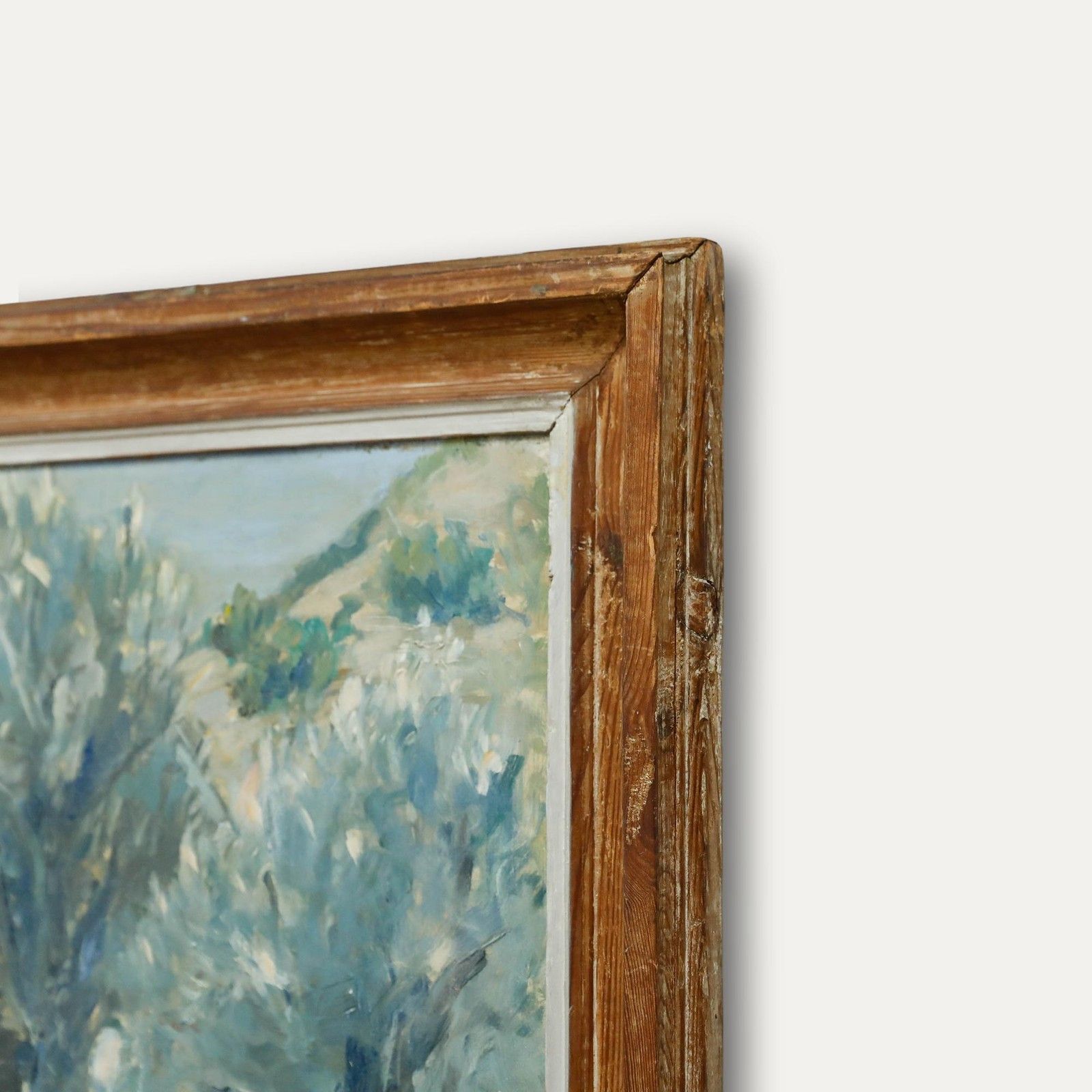 William Bratt Mid 20th Century Oil, The Italian Garden photo 450.0