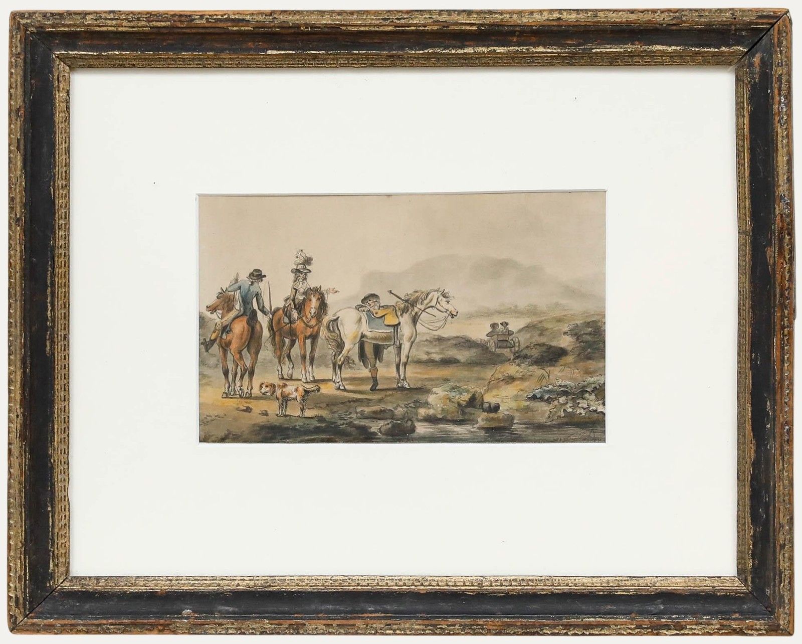 Francis William Topham (1808 1877) 19th Century Watercolour, The Morning Ride