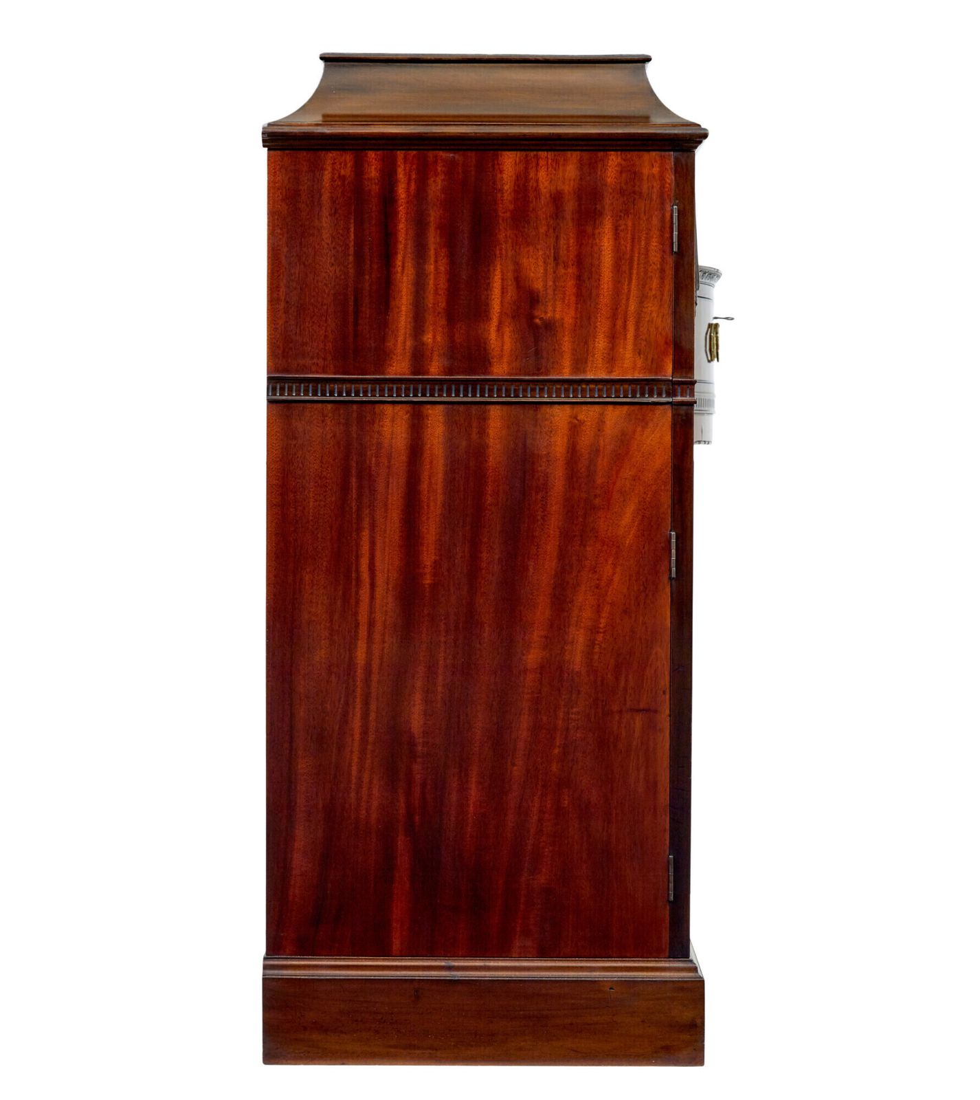 19th Century Adams Revival Carved Mahogany Pedestal Sideboard photo vinterior