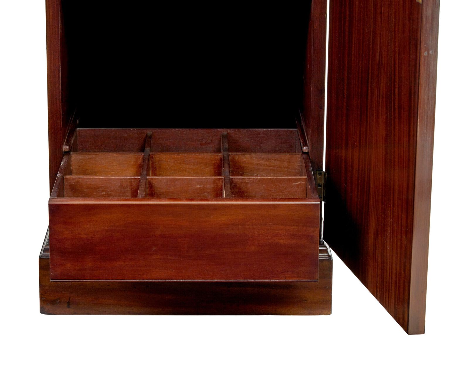 19th Century Adams Revival Carved Mahogany Pedestal Sideboard photo vintage