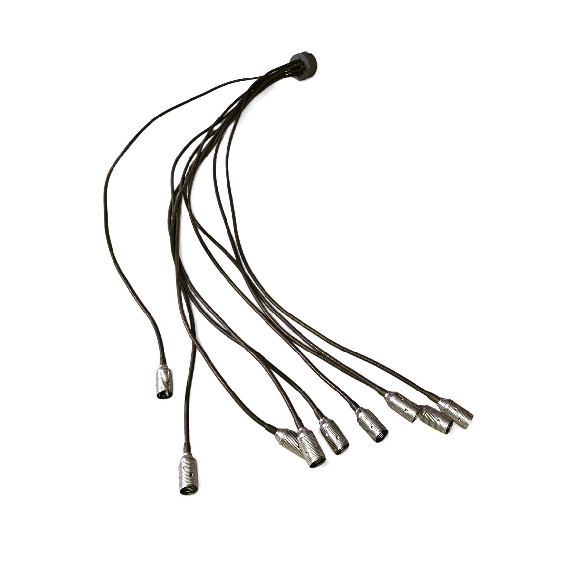 Catellani & Smith / Early Flexible Turciu 9 Hanging Lamp By Enzo Catellani / Numbered photo 648.0