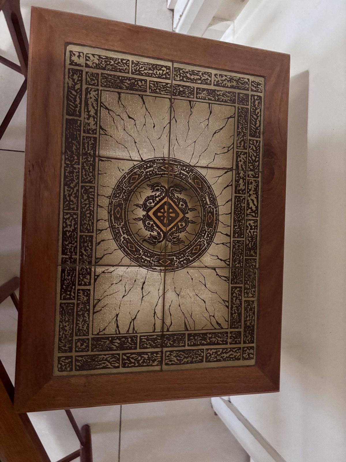 Stunning Nest Of Mid Century Side Tables photo vintage