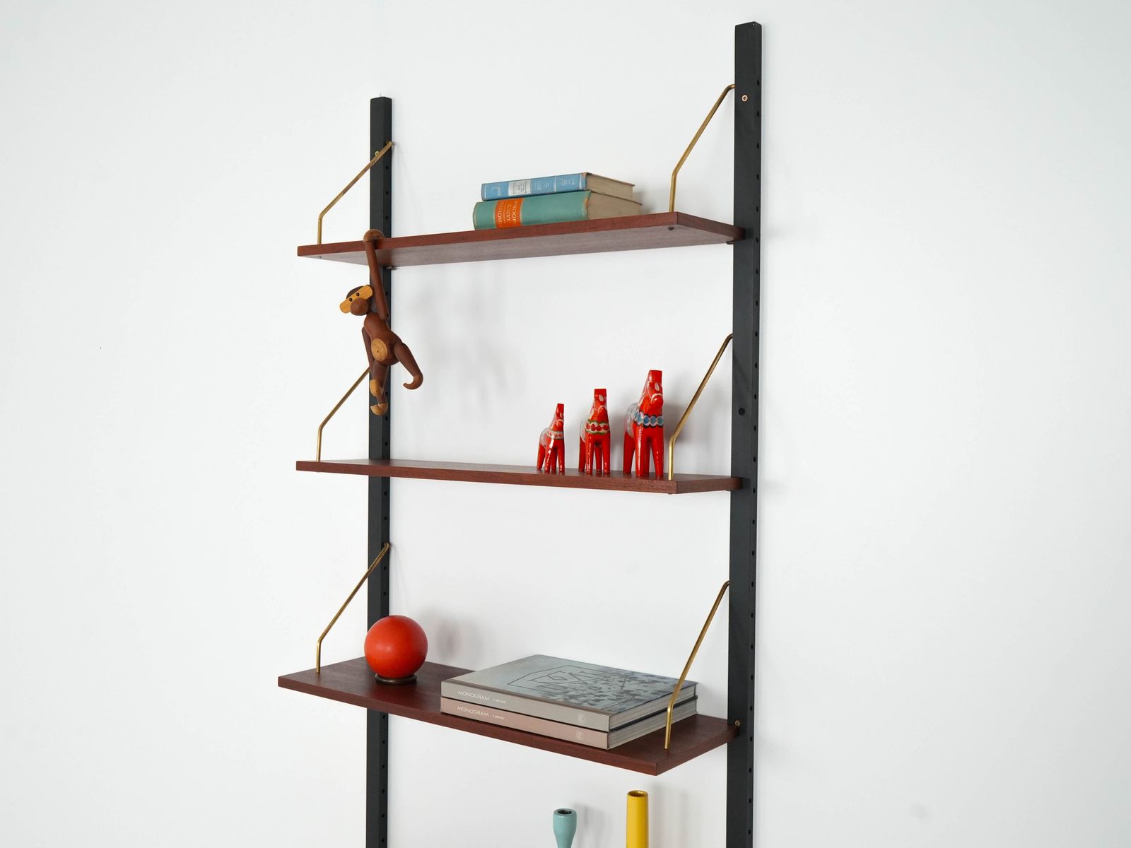 Furniture Teak Shelving Unit, Danish Design, 1960s, Production: Denmark photo