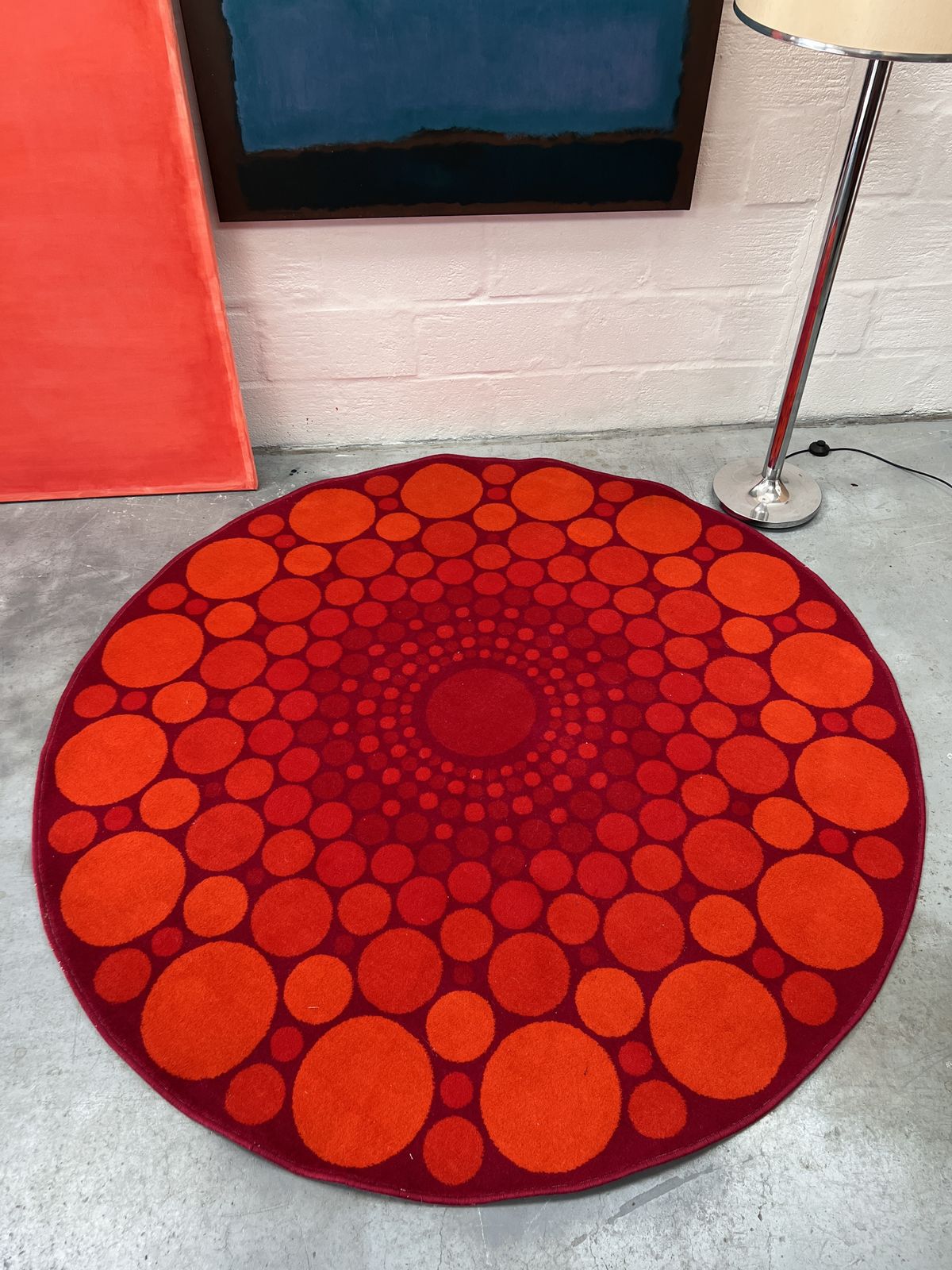 1960s Scandinavian Rug By Højer Eksport Wilton photo Textiles