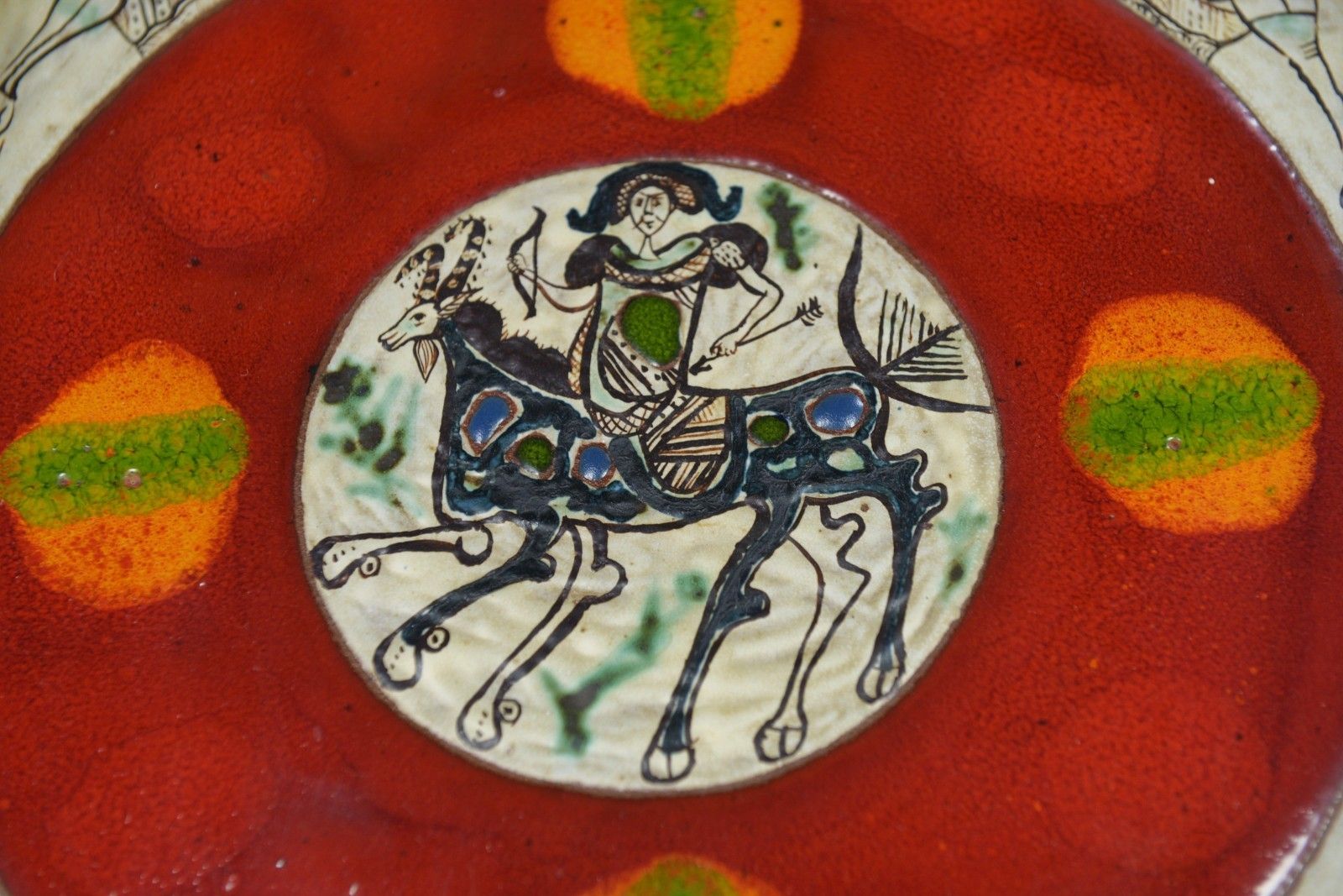 Ceramic Frame By Nicolae Groza 1986's photo 441.0