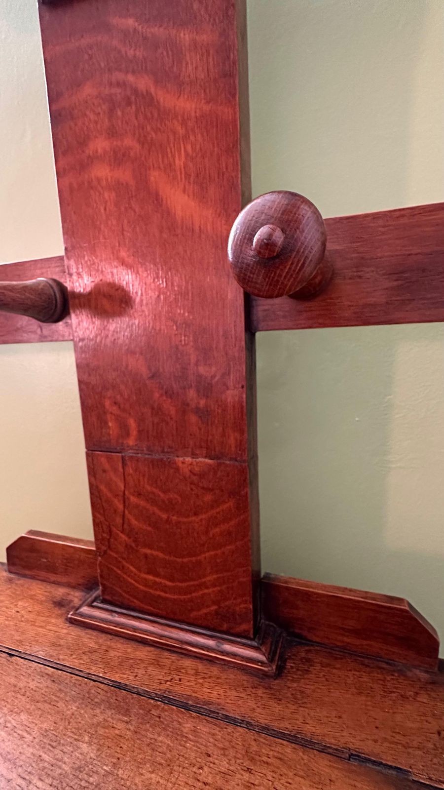 Antique Hand Carved  Hall Stand photo for sale