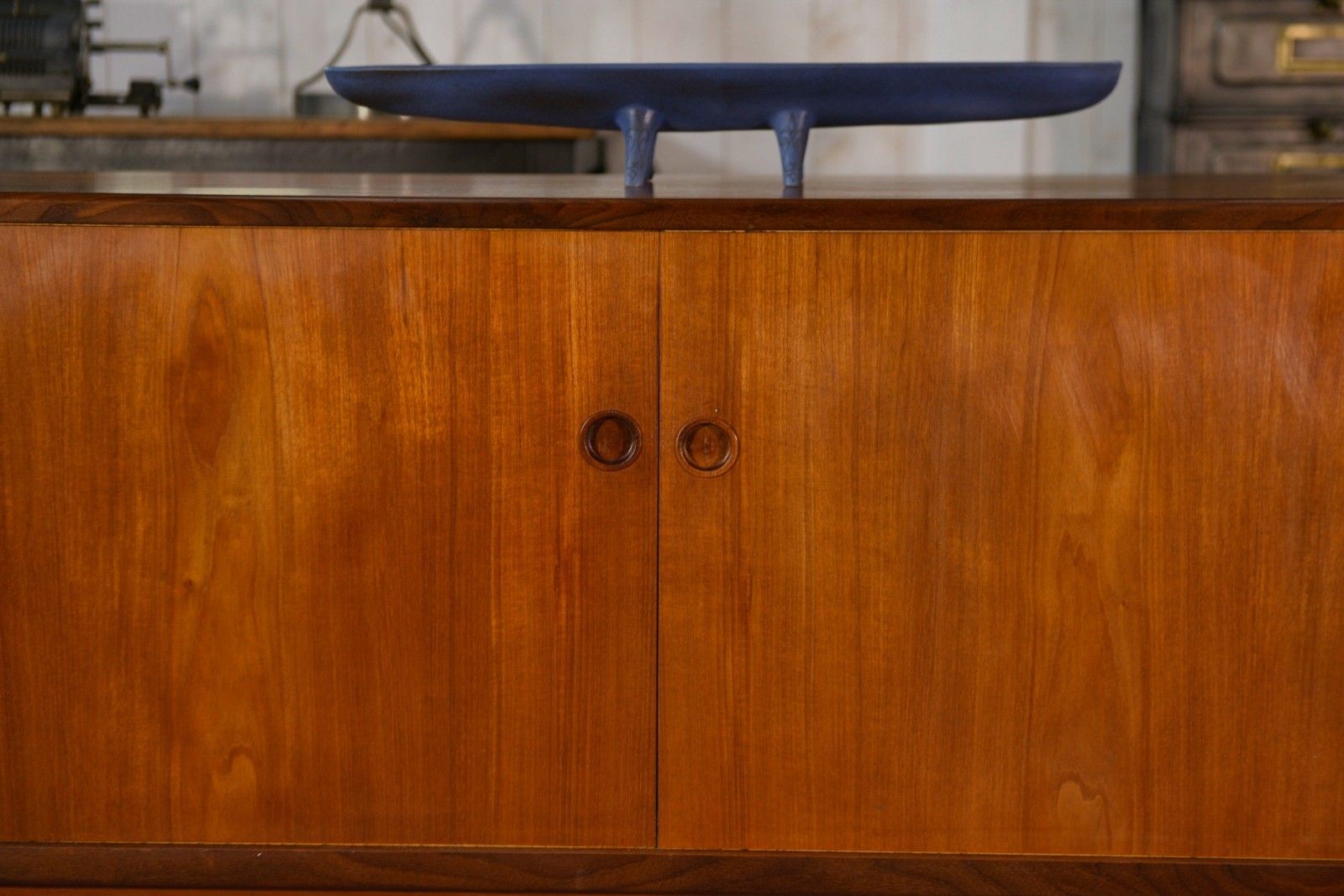 Scandinavian Teak Sliding Door Row By Svend Aage Larsen 1960's photo Furniture